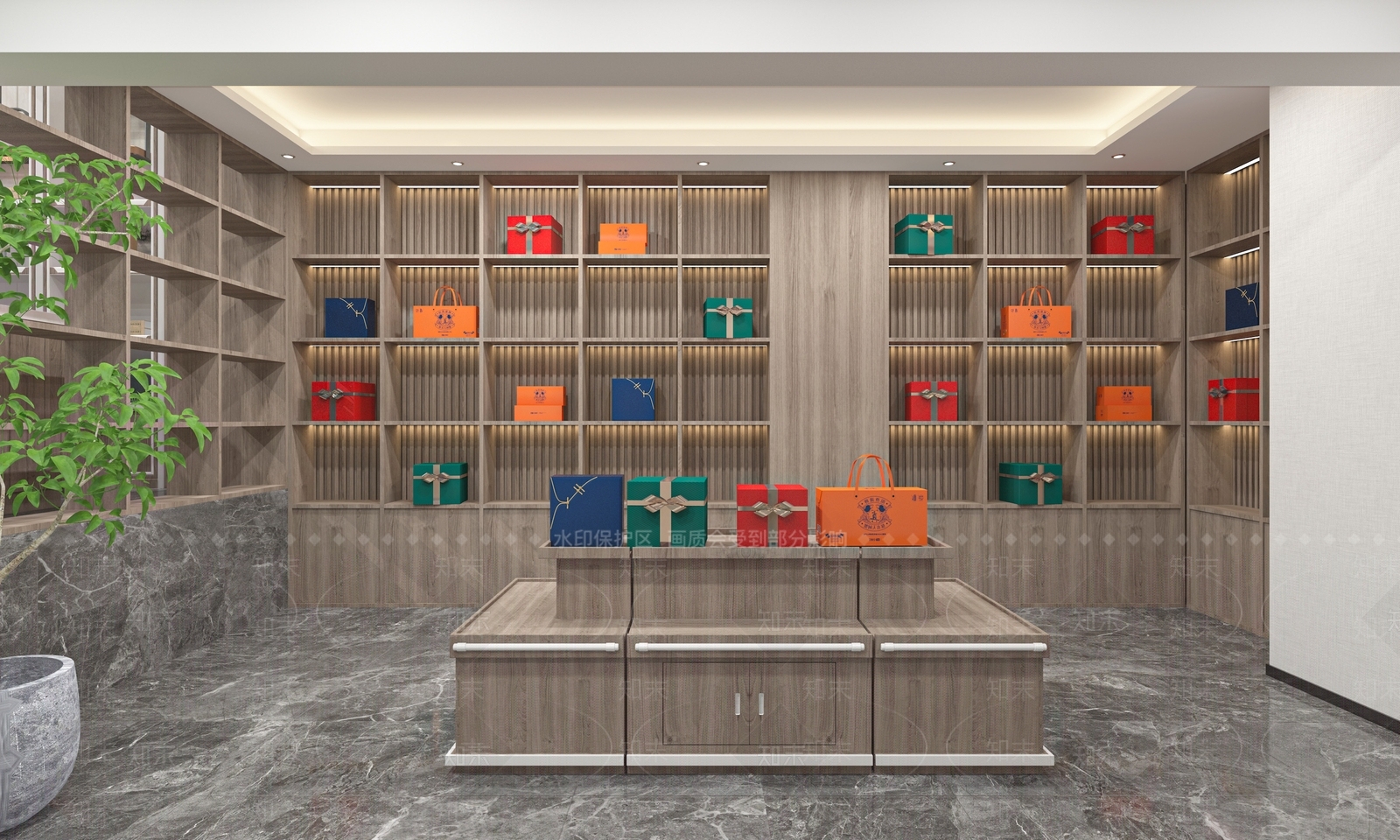 新中式玩具礼品店3D模型下载【ID:1151493639】