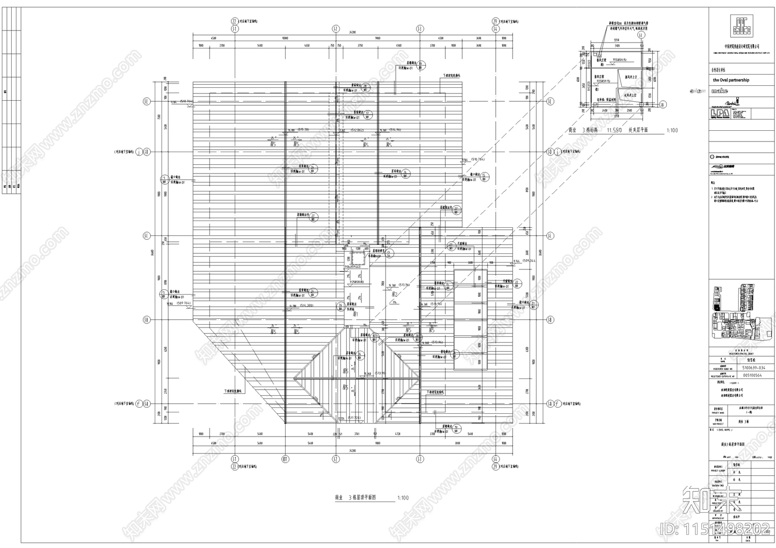 成都新中式风格商业建筑施工图设计cad施工图下载【ID:1151498202】