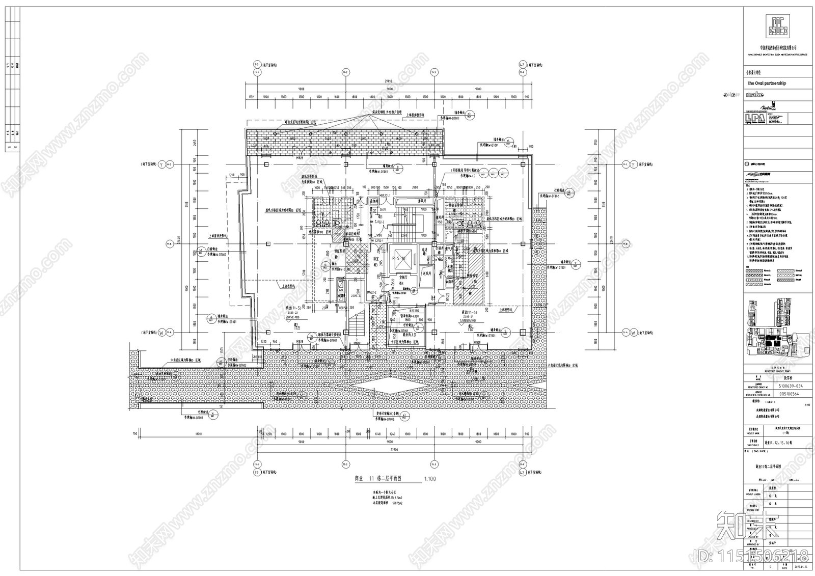 成都新中式风格商业建筑施工图设计cad施工图下载【ID:1151506218】