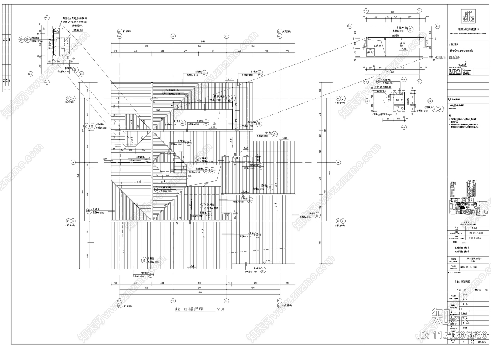 成都新中式风格商业建筑施工图设计cad施工图下载【ID:1151506590】