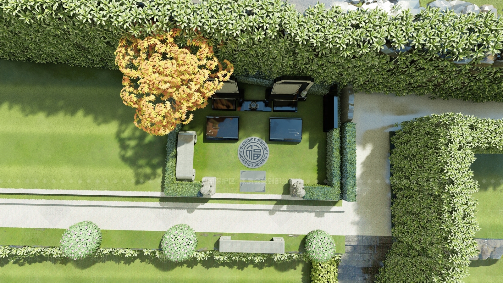 现代艺术墓设计SU模型下载【ID:1151507992】