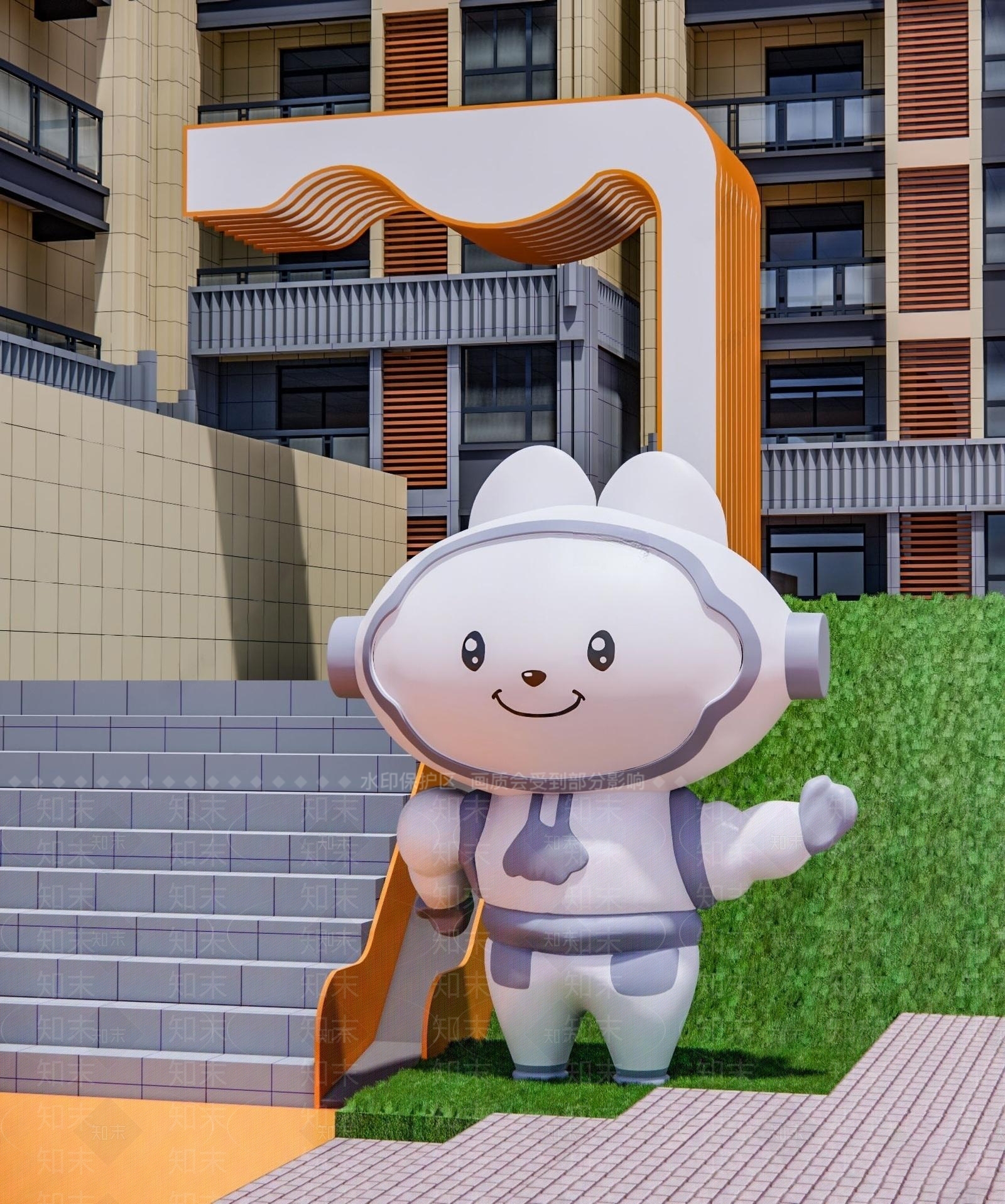 现代城市3D模型下载【ID:1151511969】