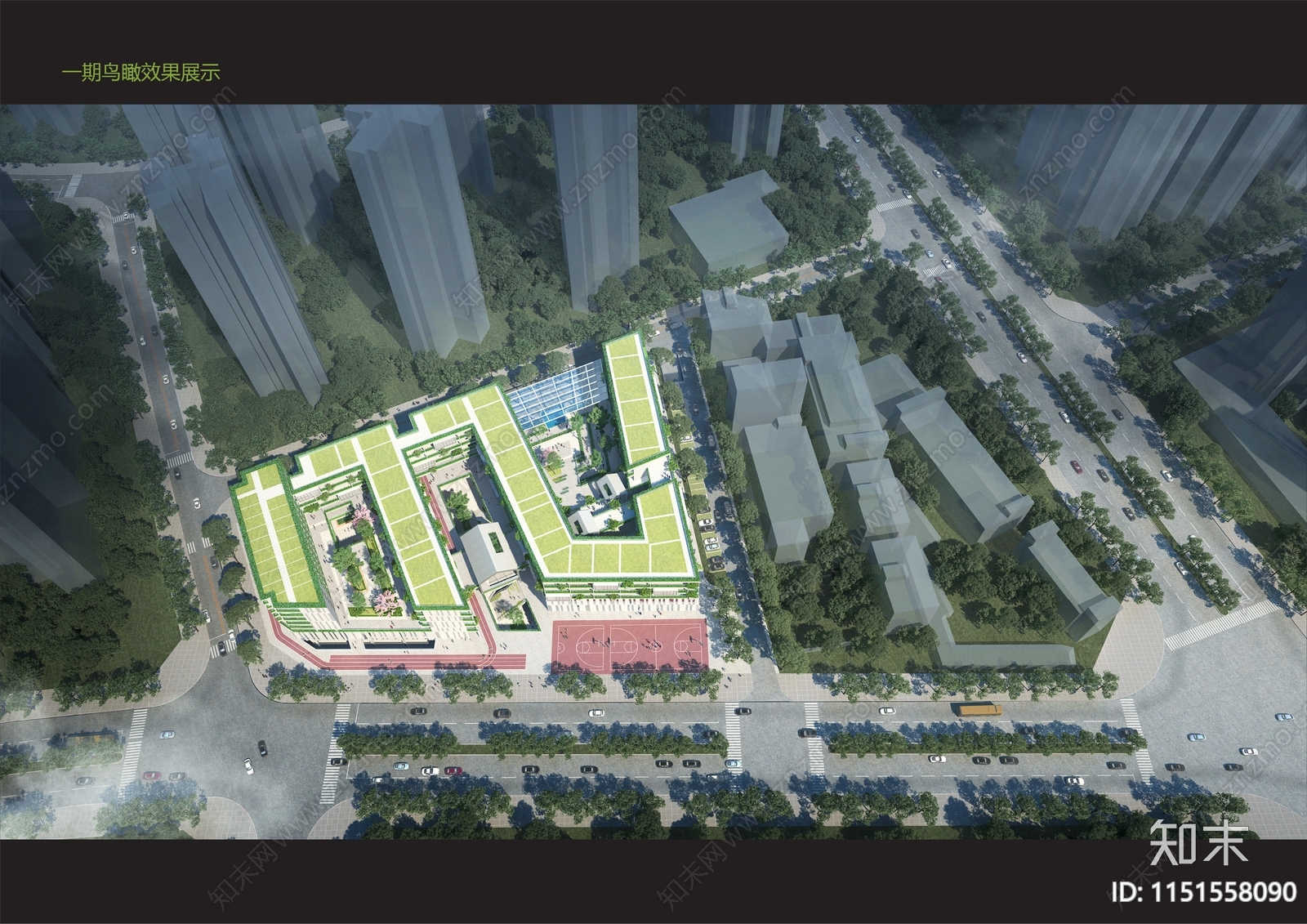 现代深圳龙城街道龙飞学校建筑方案文本下载【ID:1151558090】_【知末方案文本库】