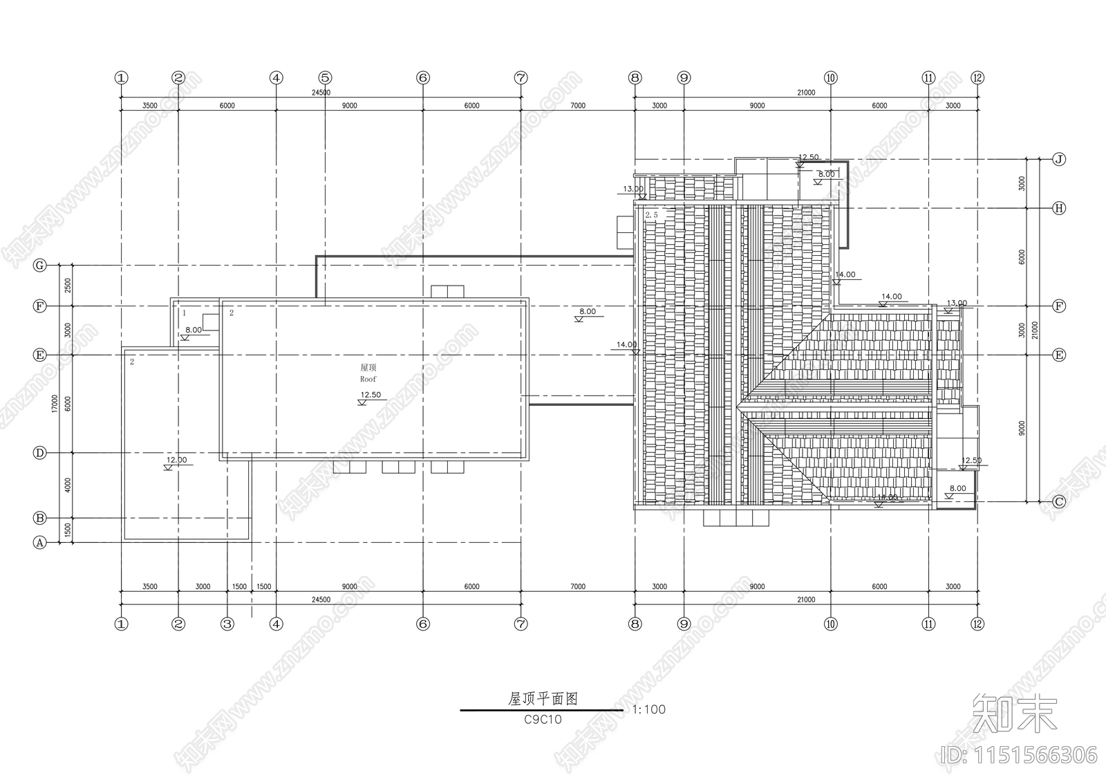 两层酒吧建筑施工图cad施工图下载【ID:1151566306】