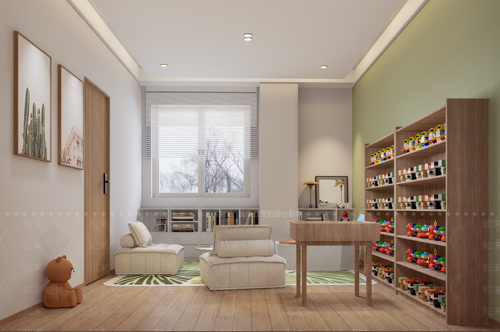 现代心理咨询室SU模型下载【ID:1151587453】