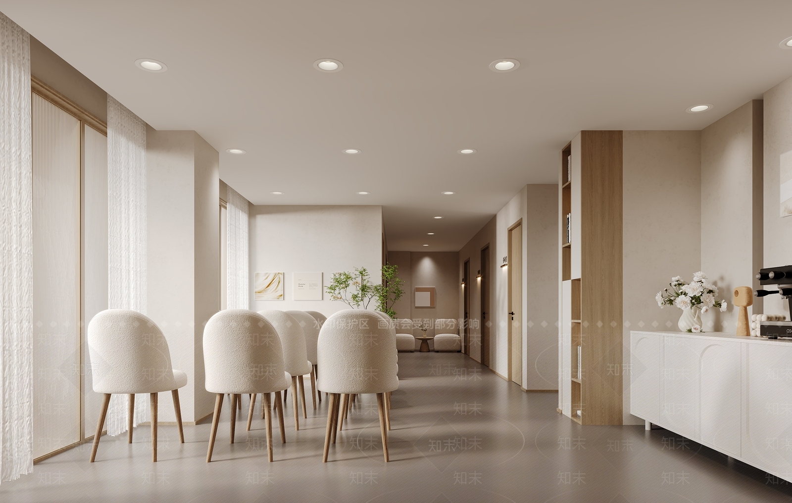 现代心理咨询室3D模型下载【ID:1151594184】