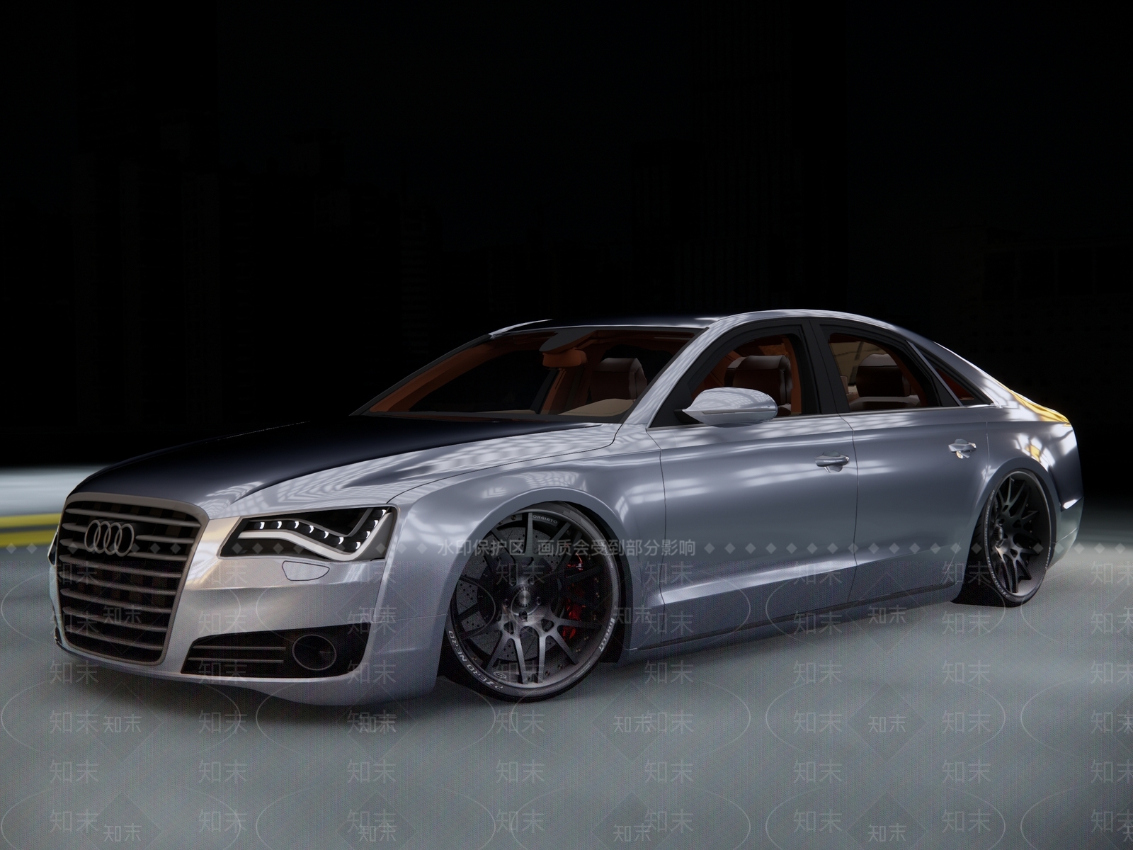 奥迪A8SU模型下载【ID:1151604221】