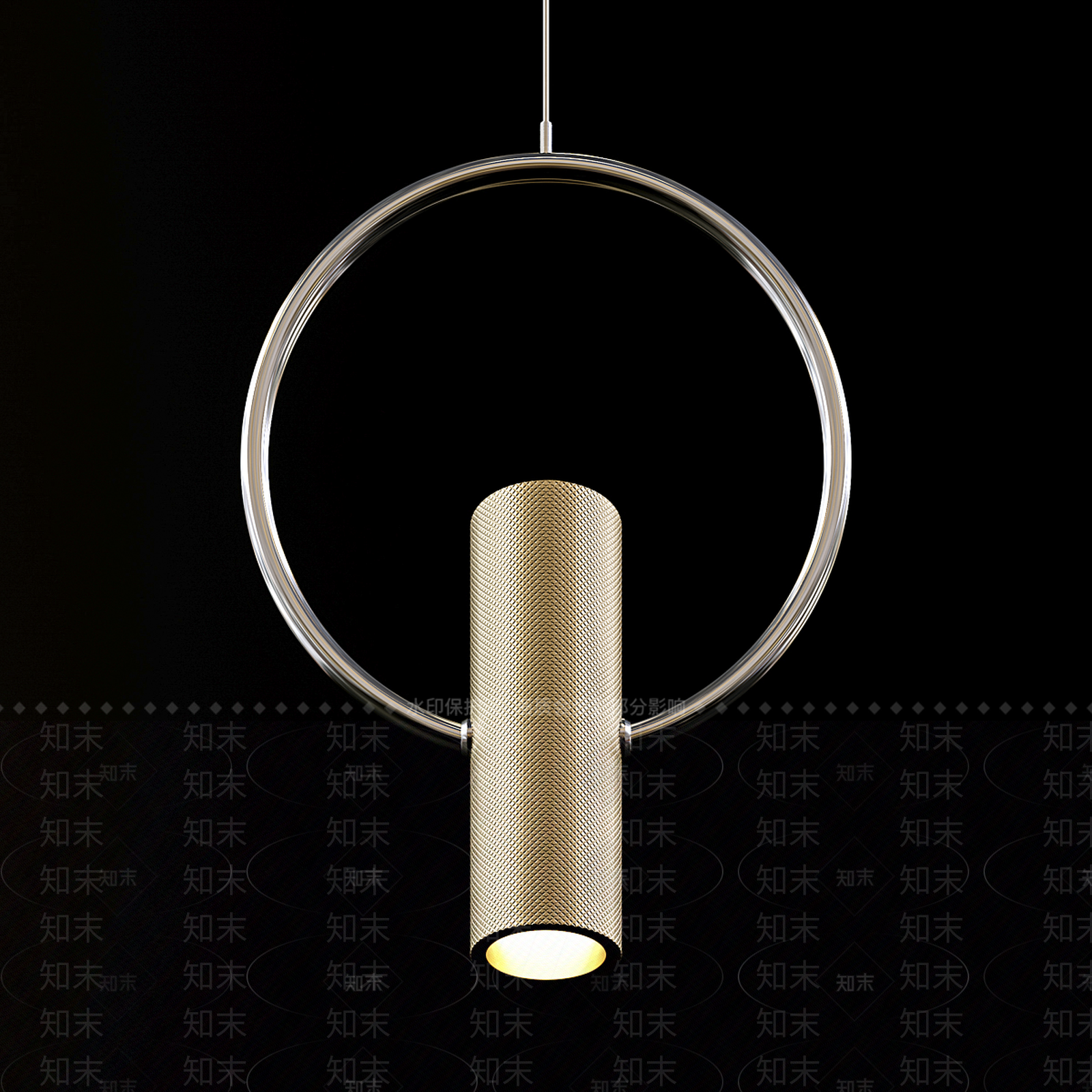 现代室内吊灯3D模型下载【ID:1151605821】