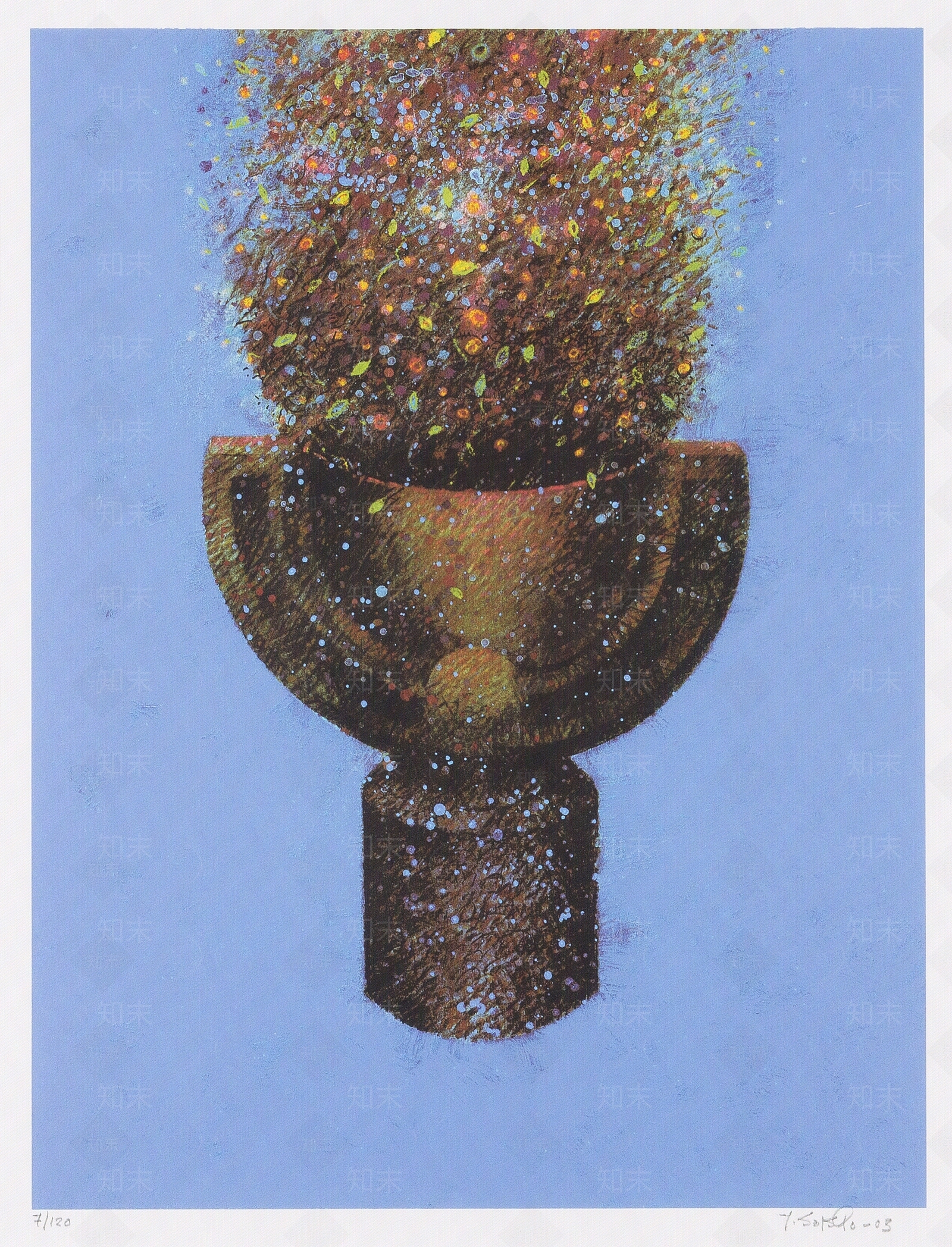 现代抽象花瓶装饰画贴图下载【ID:1151605373】