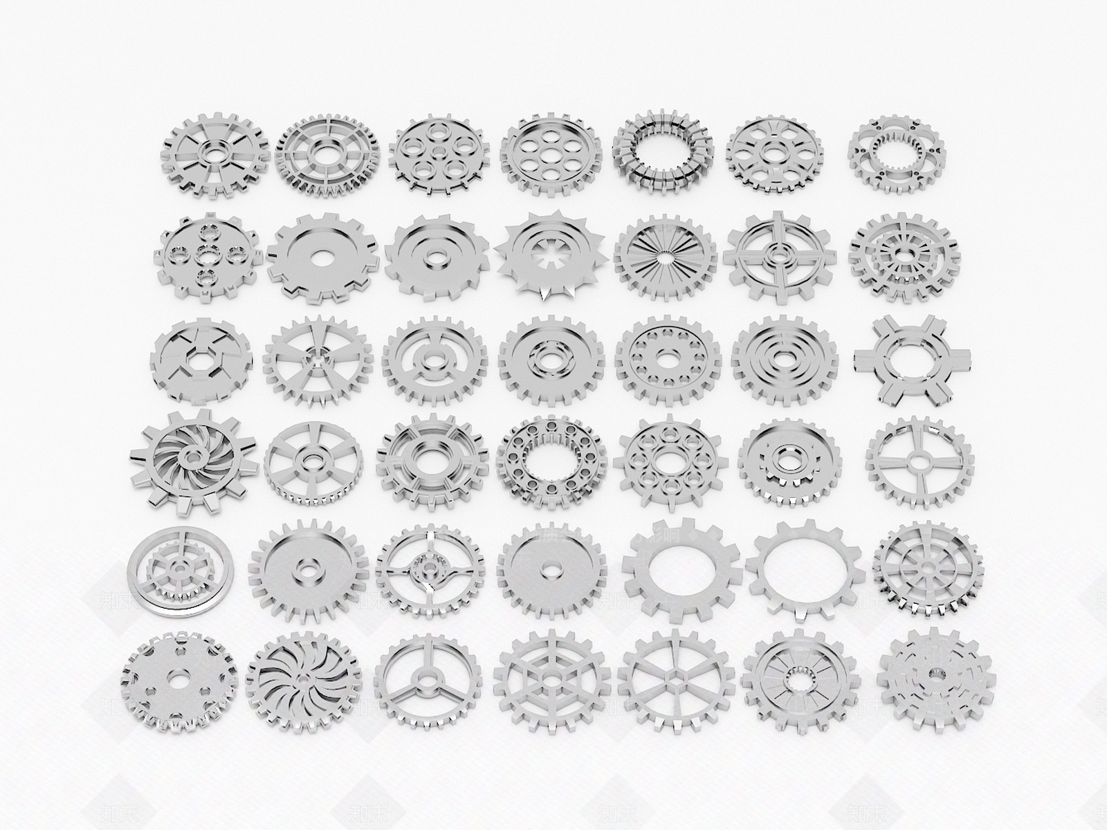现代齿轮SU模型下载【ID:1151612052】