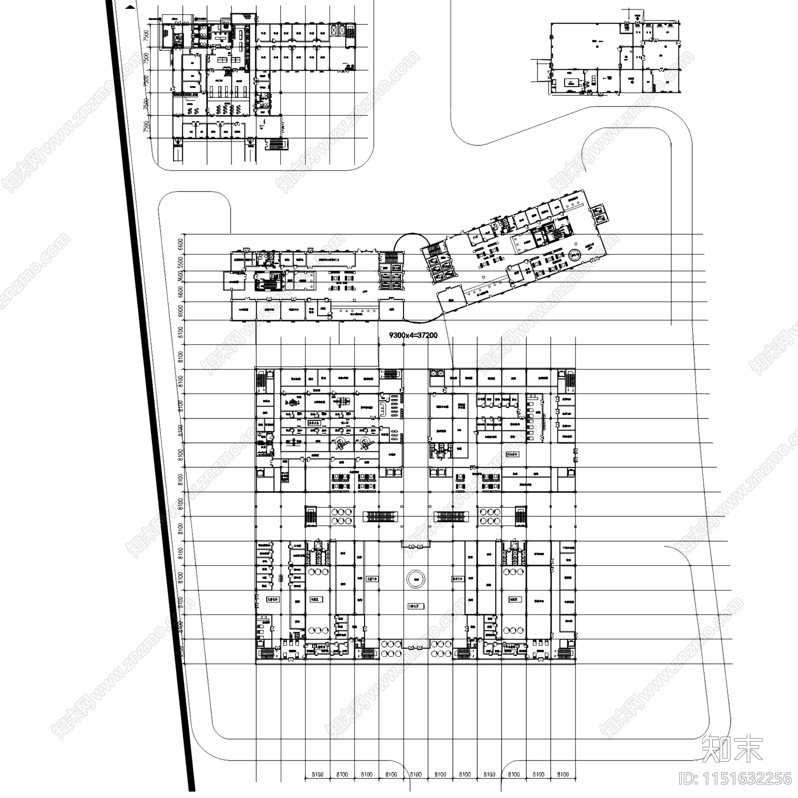 长沙梅溪湖妇女儿童医院建筑规划平面施工图施工图下载【ID:1151632256】