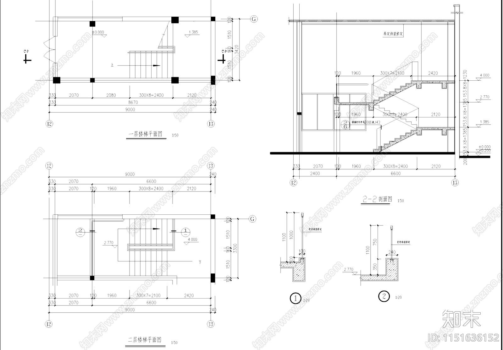 单层纺织厂钢结构车间厂房工业建筑施工图集施工图下载【ID:1151636152】