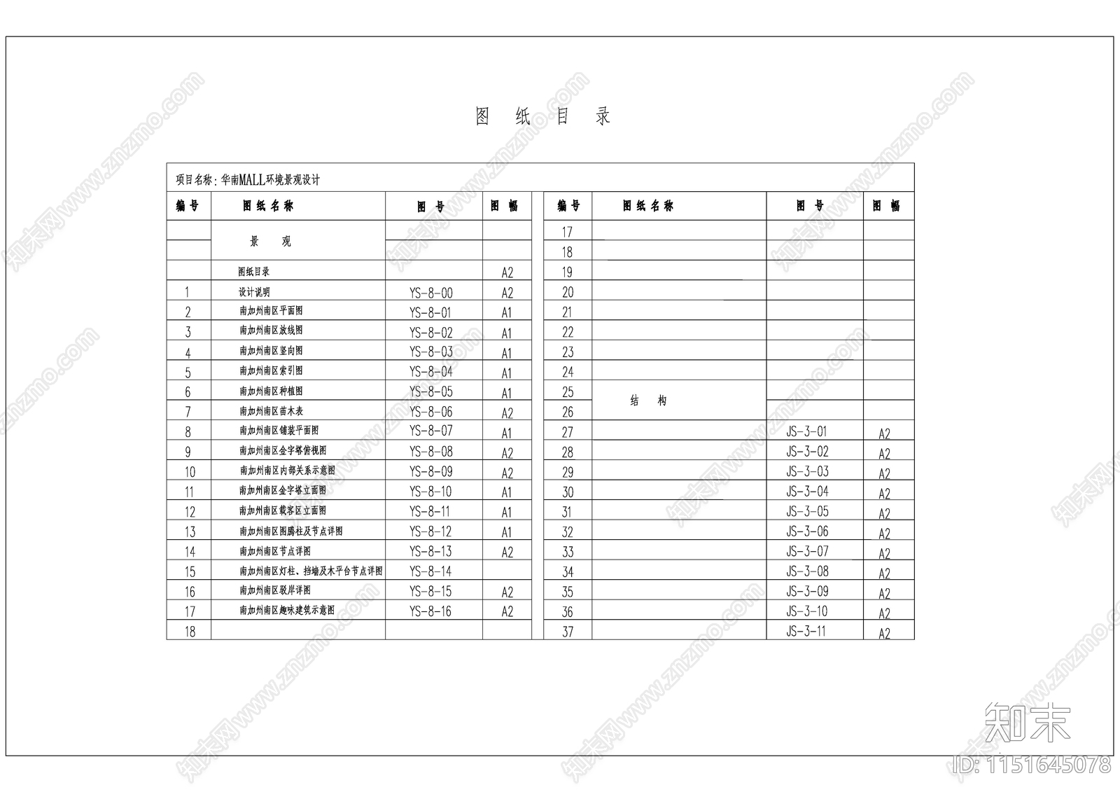 金字塔公园cad施工图下载【ID:1151645078】