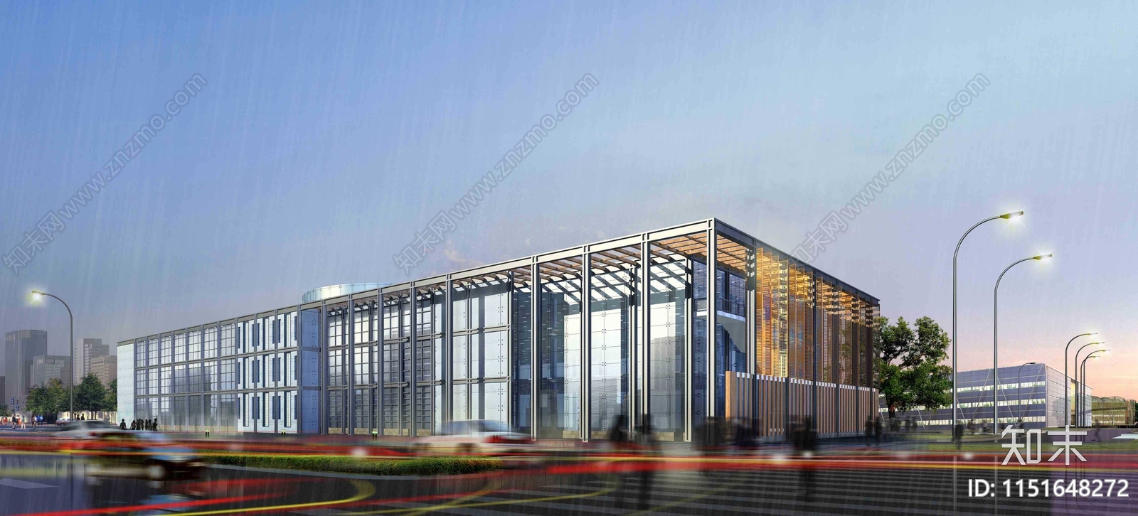 样品展示厅办公楼建筑cad施工图下载【ID:1151648272】
