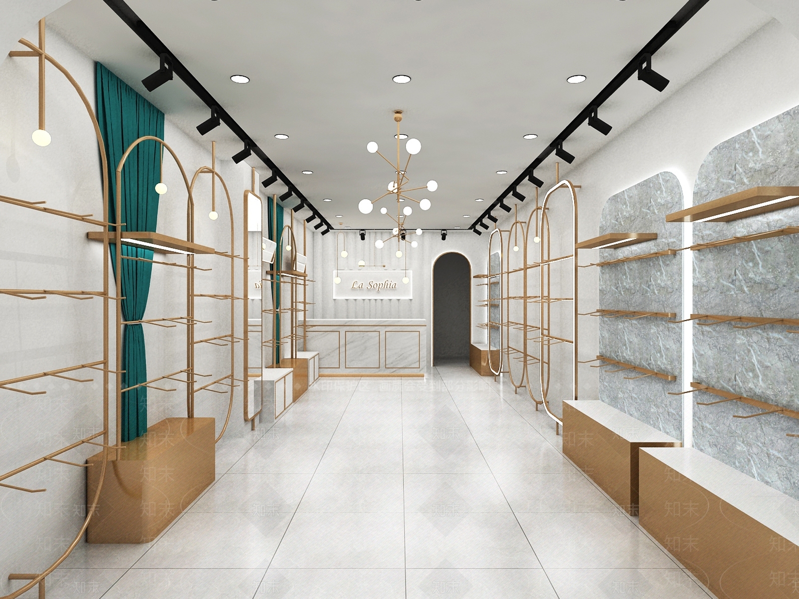 现代女士内衣店3D模型下载【ID:1151659647】