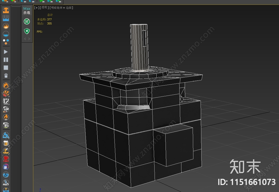 液压齿轮泵3D模型下载【ID:1151661073】