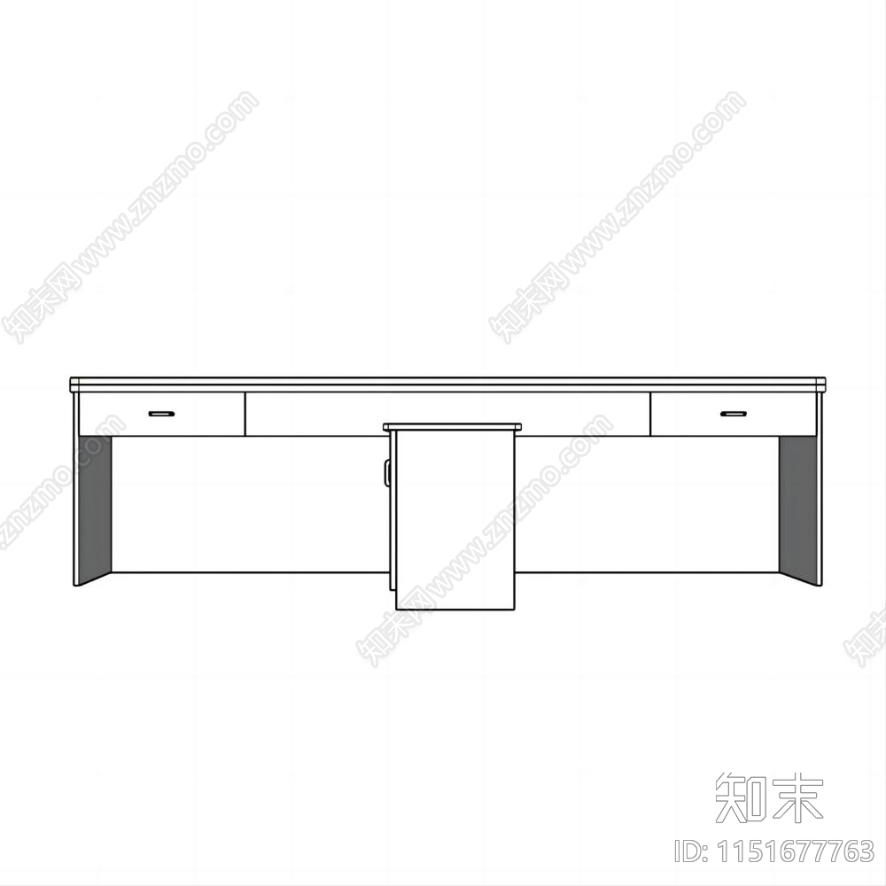 医疗接种台SU模型下载【ID:1151677763】