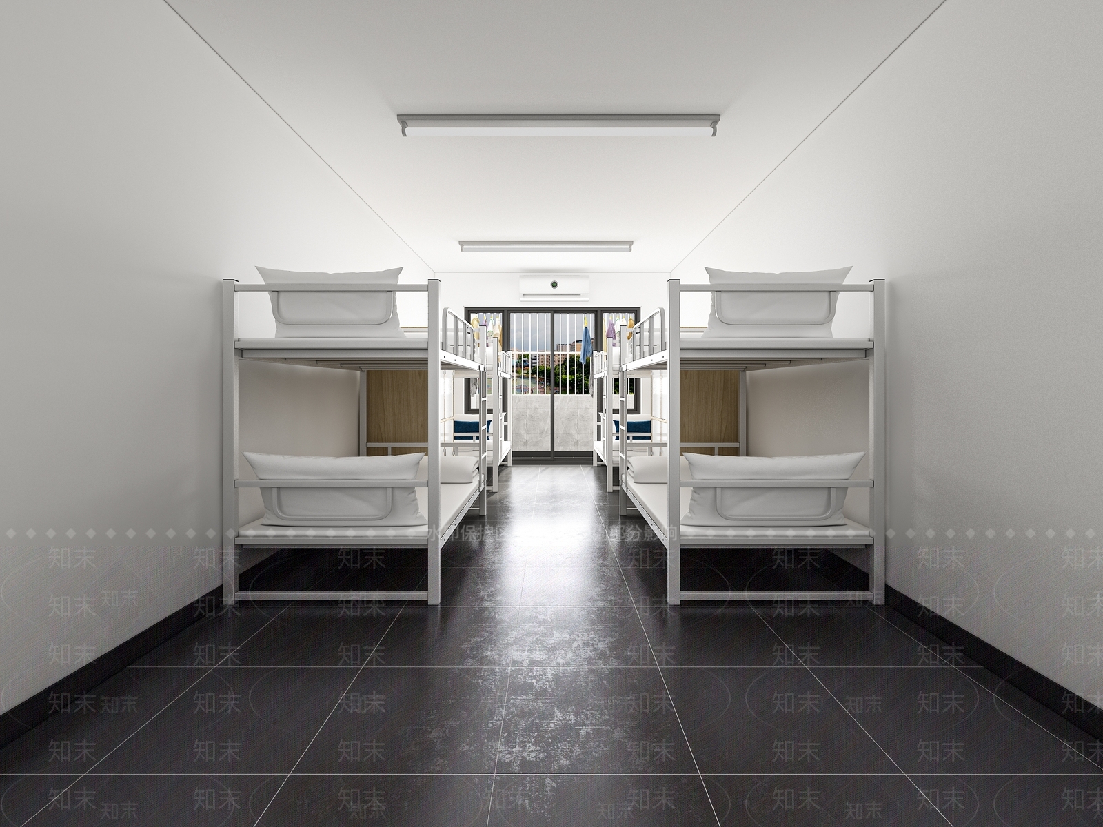 现代宿舍3D模型下载【ID:1151681166】
