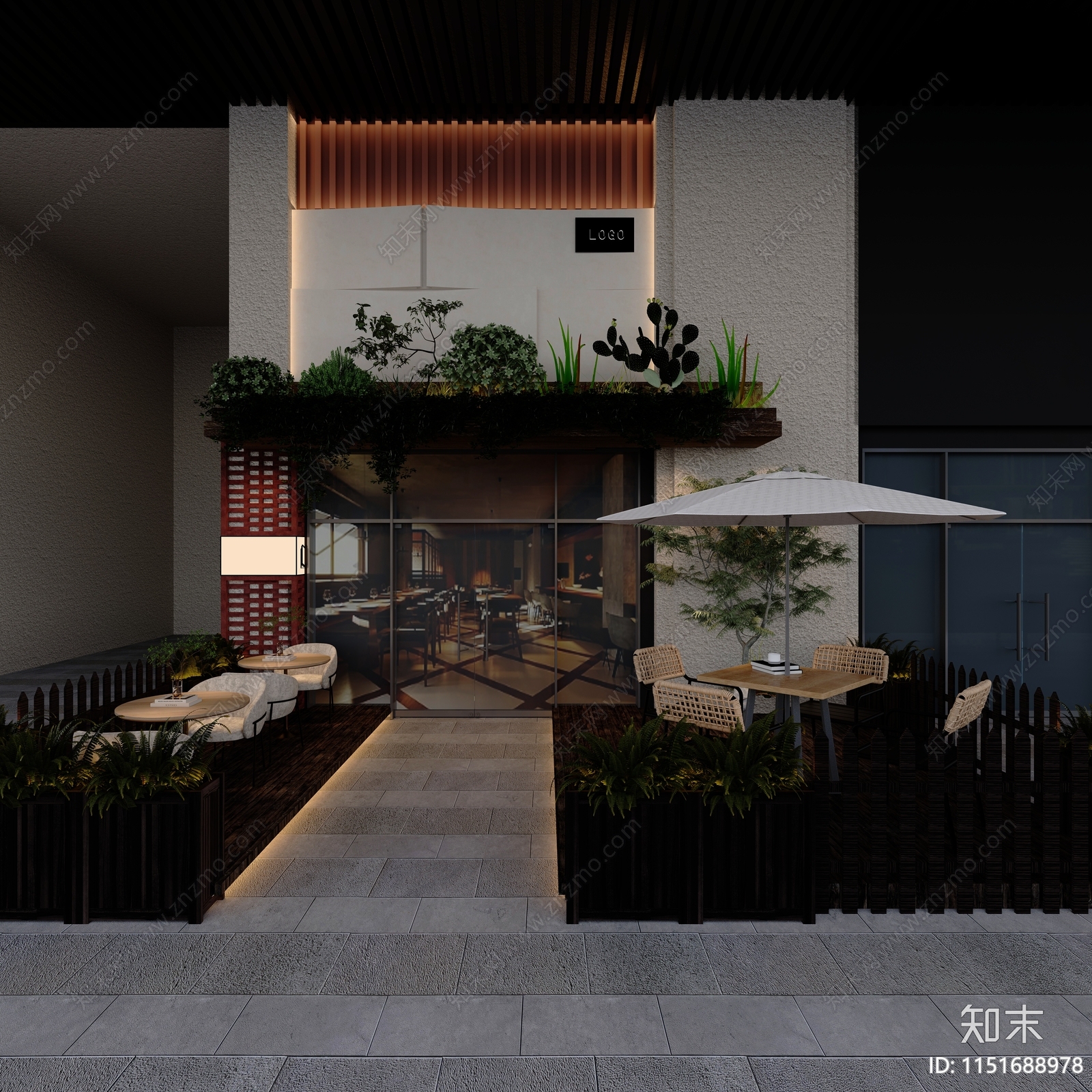 现代奶茶店3D模型下载【ID:1151688978】