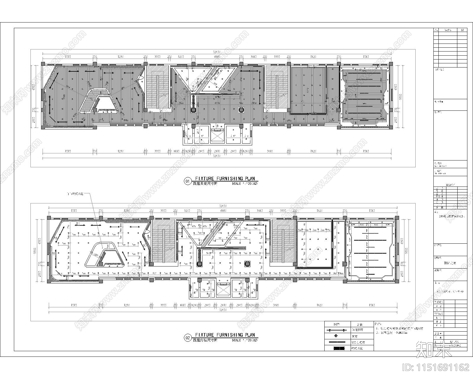 1000平党群之家展厅cad施工图下载【ID:1151691162】