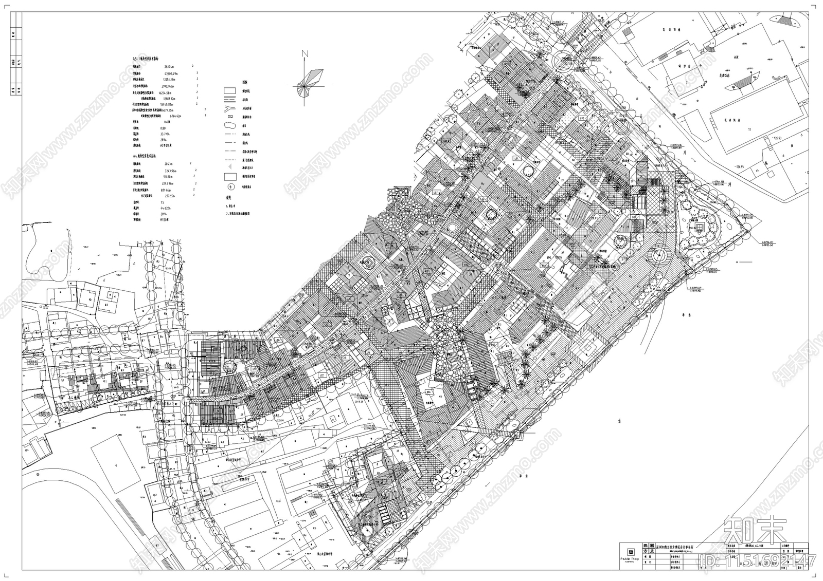 黎阳老街历史文化街区总体平面图施工图下载【ID:1151692147】