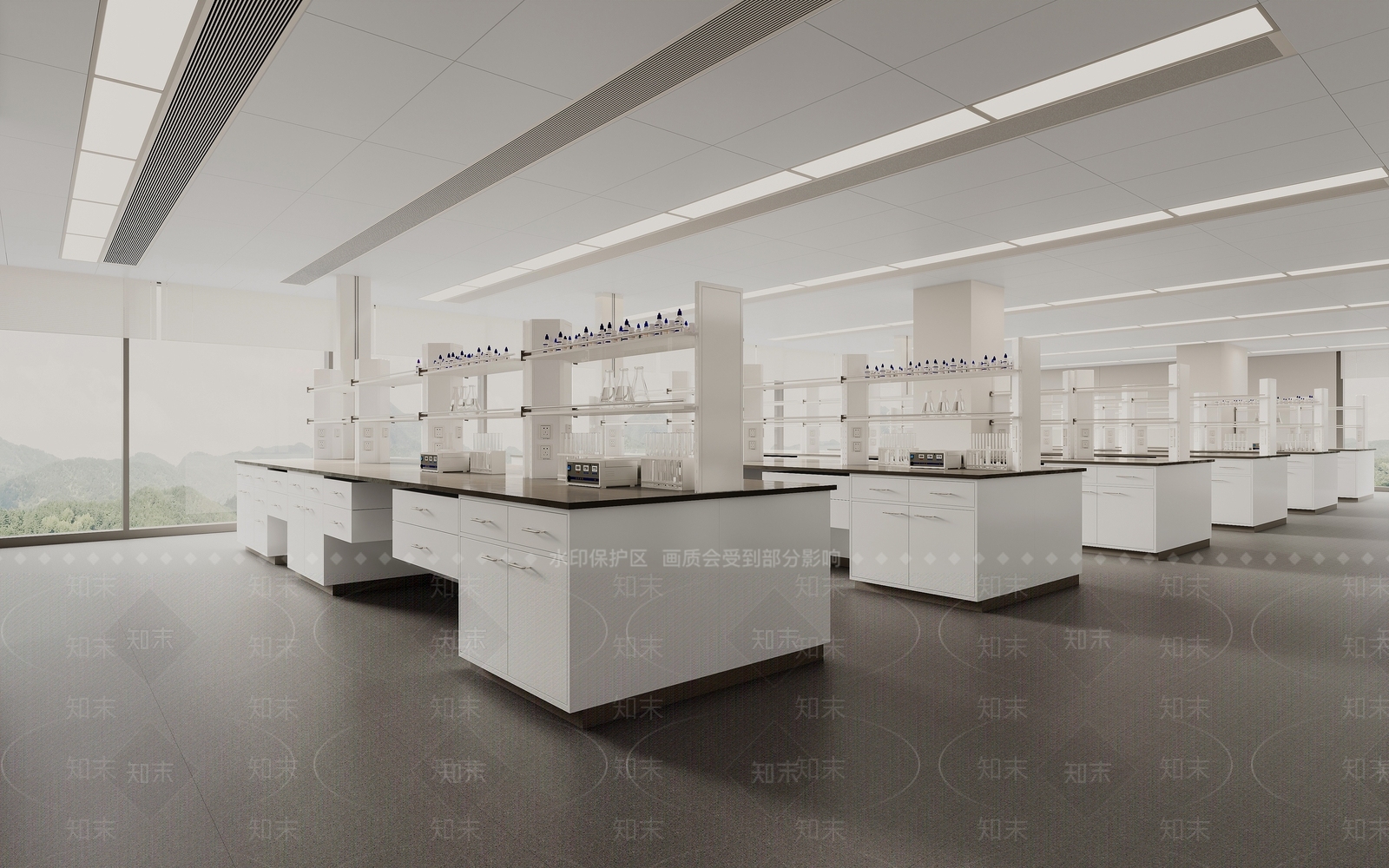 现代实验室3D模型下载【ID:1151693034】