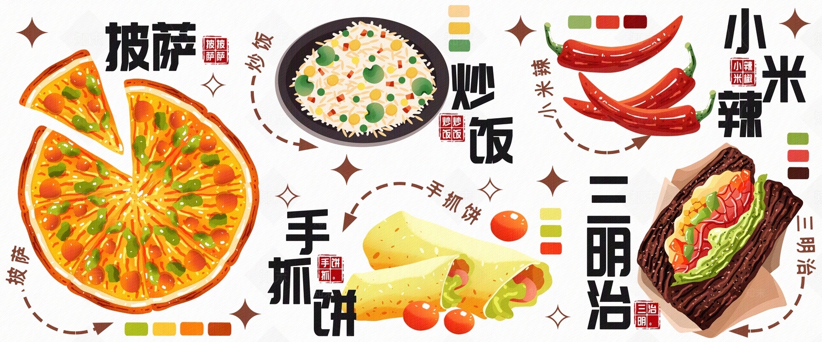 美食高清贴图材质