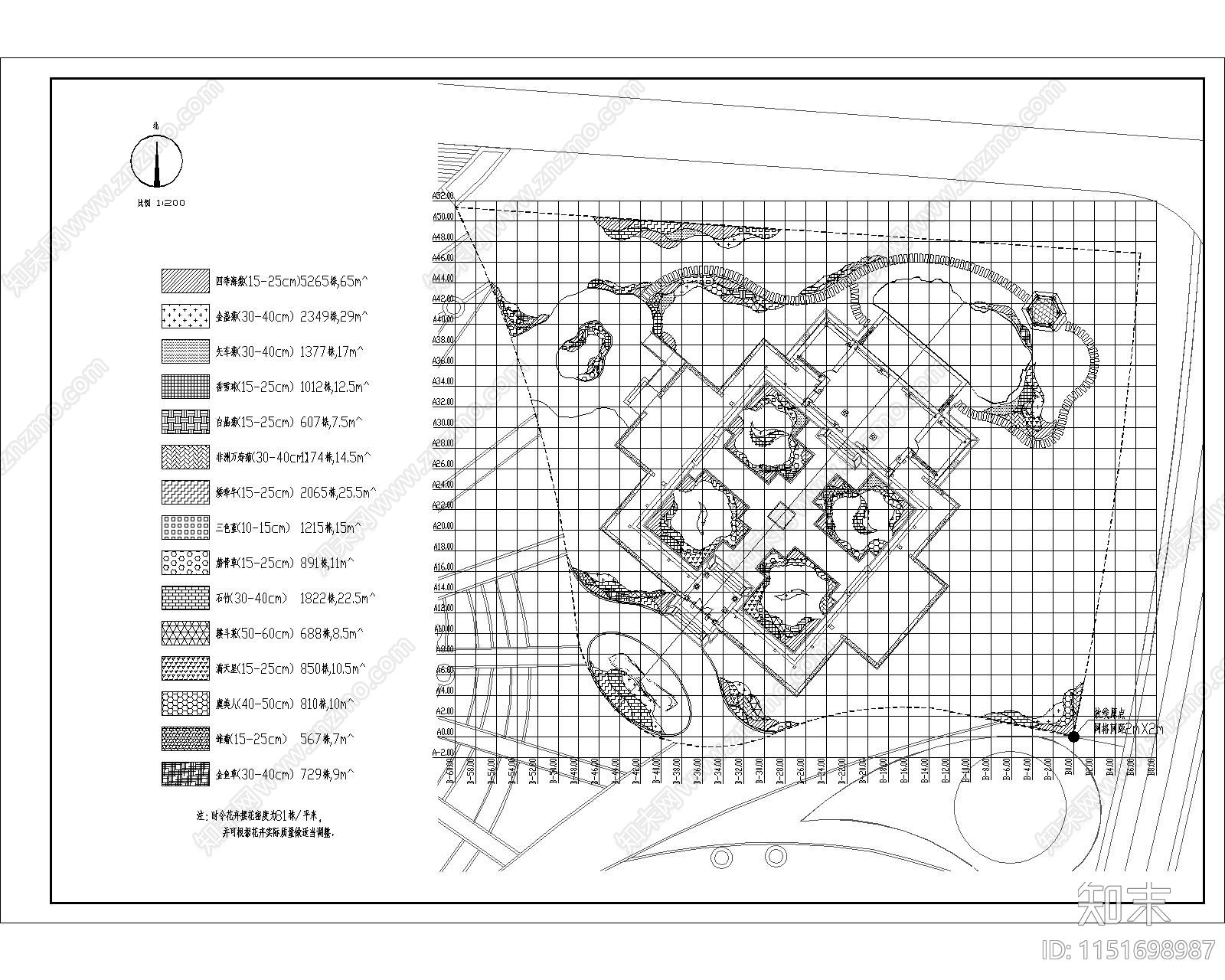 45月花卉种植设计施工图下载【ID:1151698987】