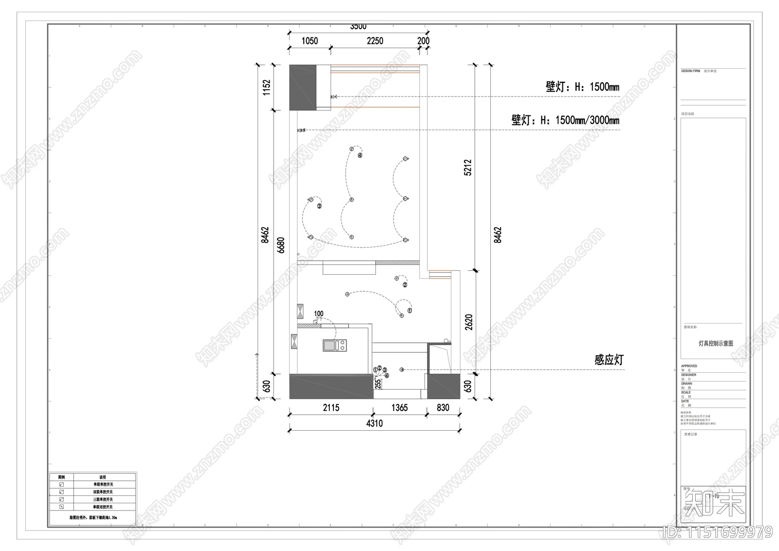 上下铺长租公寓cad施工图下载【ID:1151699979】