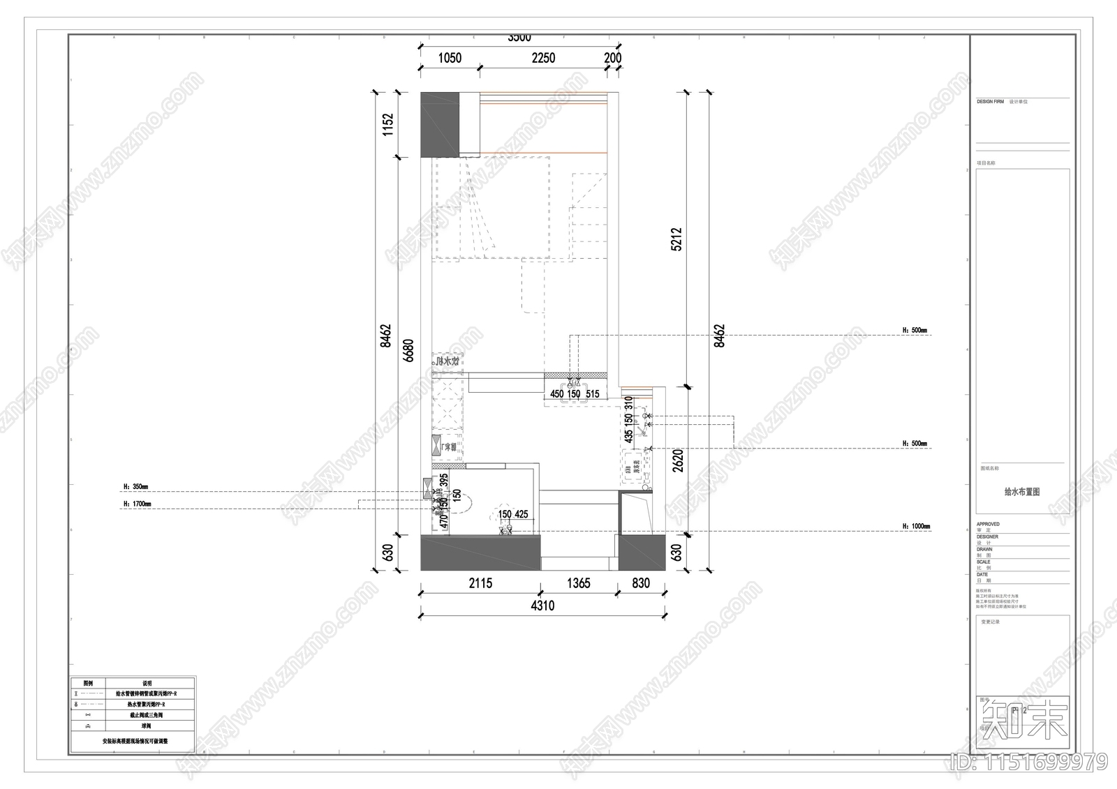 上下铺长租公寓cad施工图下载【ID:1151699979】