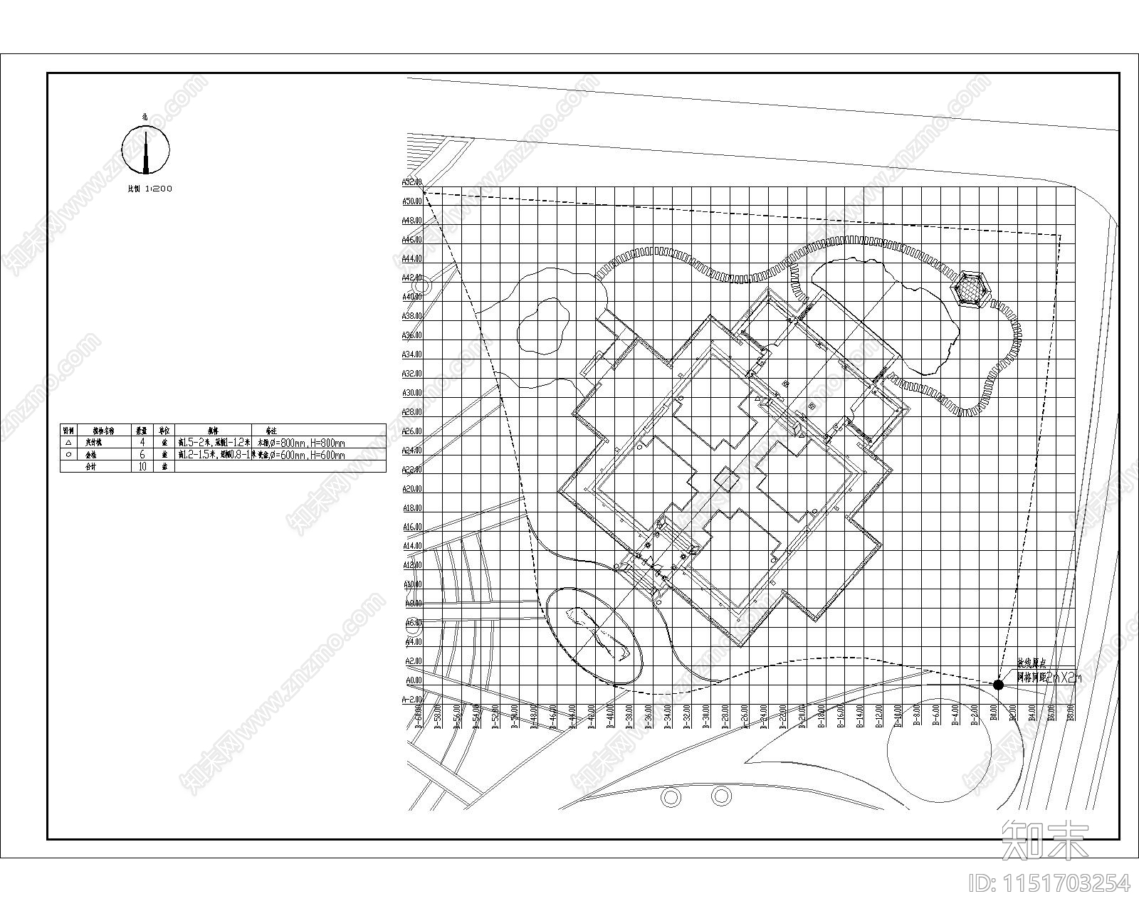 盆景施工图下载【ID:1151703254】