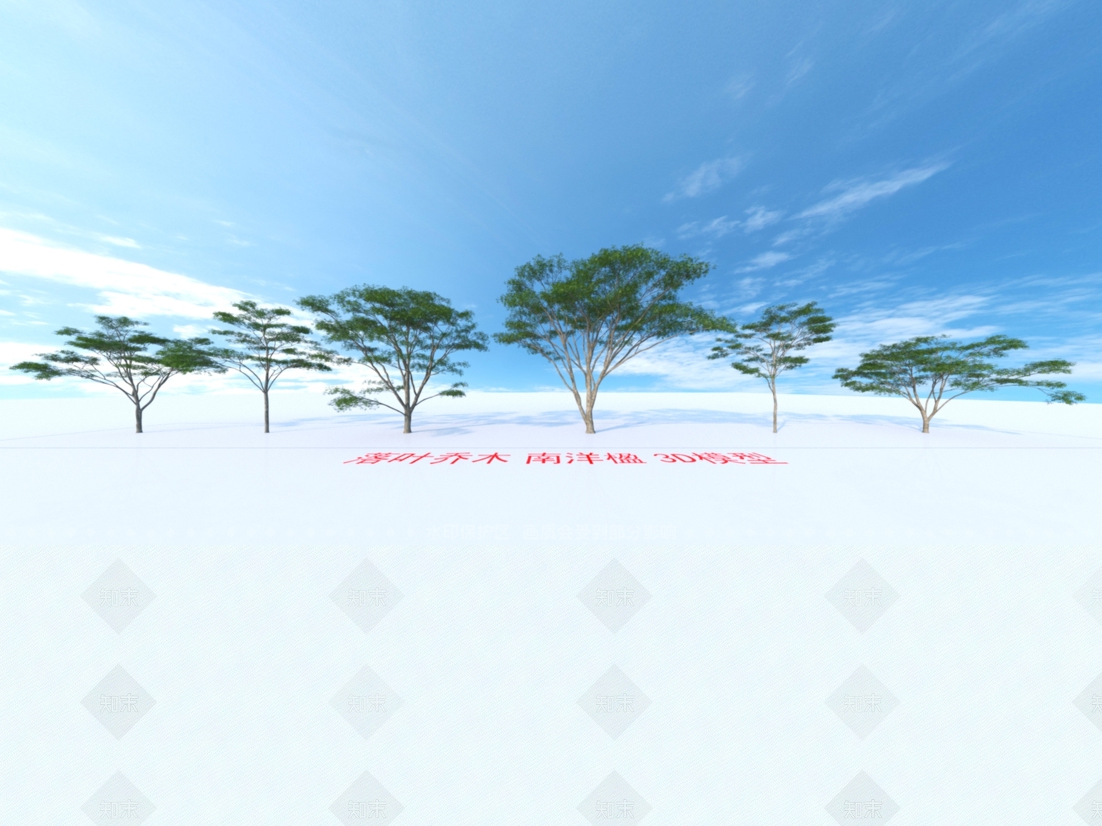 落叶乔木3D模型下载【ID:1151706890】