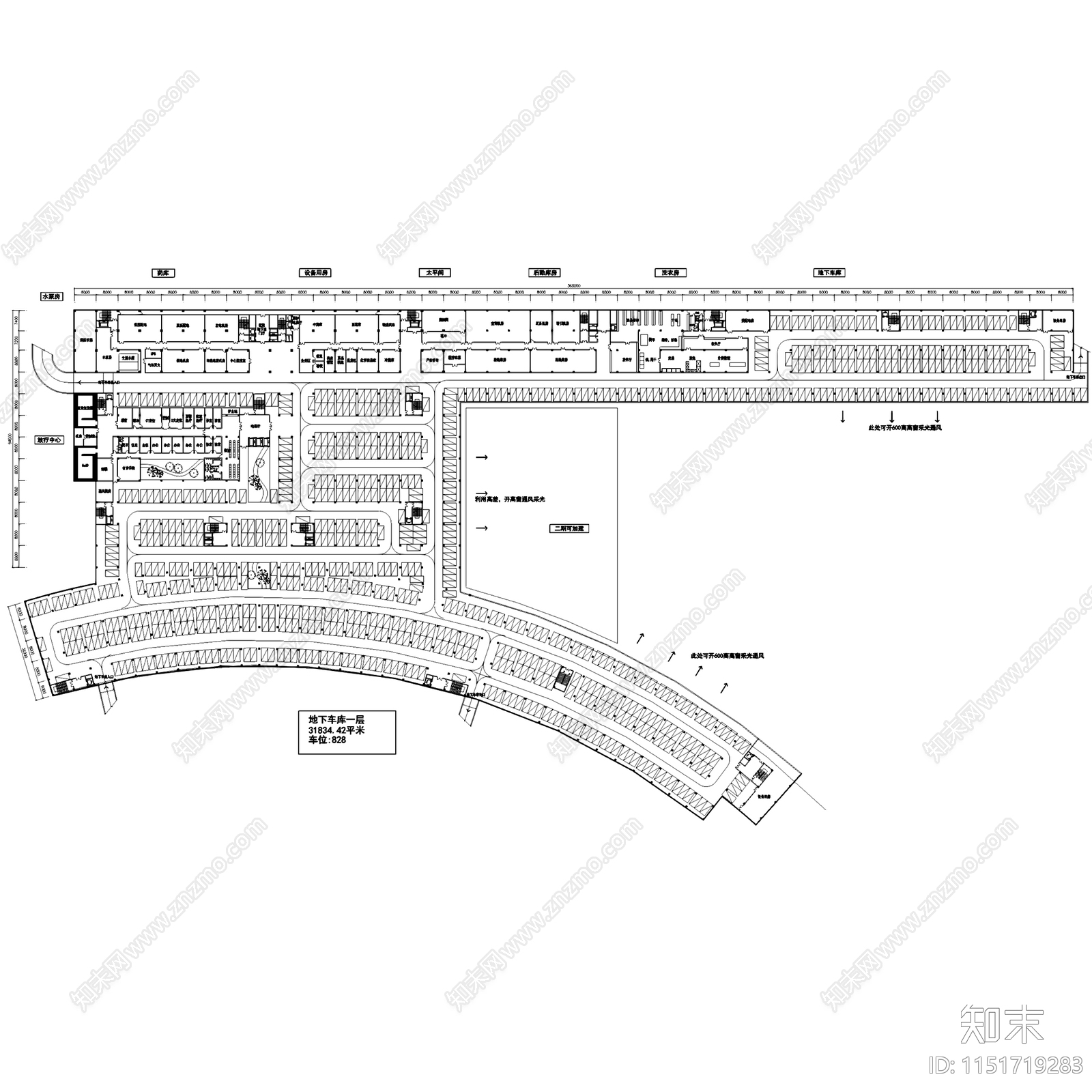 文山州人民医院搬迁建设建筑施工图下载【ID:1151719283】