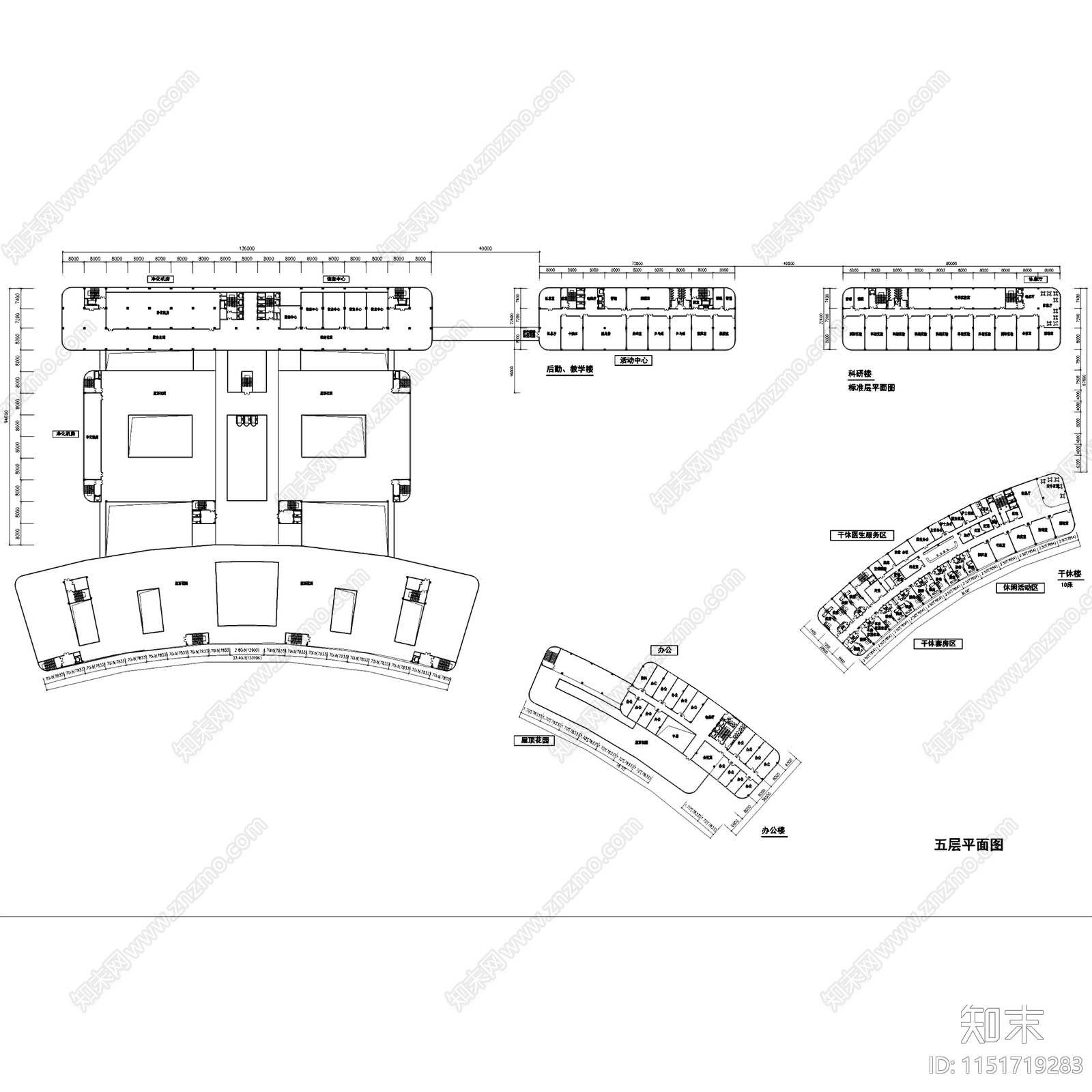 文山州人民医院搬迁建设建筑施工图下载【ID:1151719283】