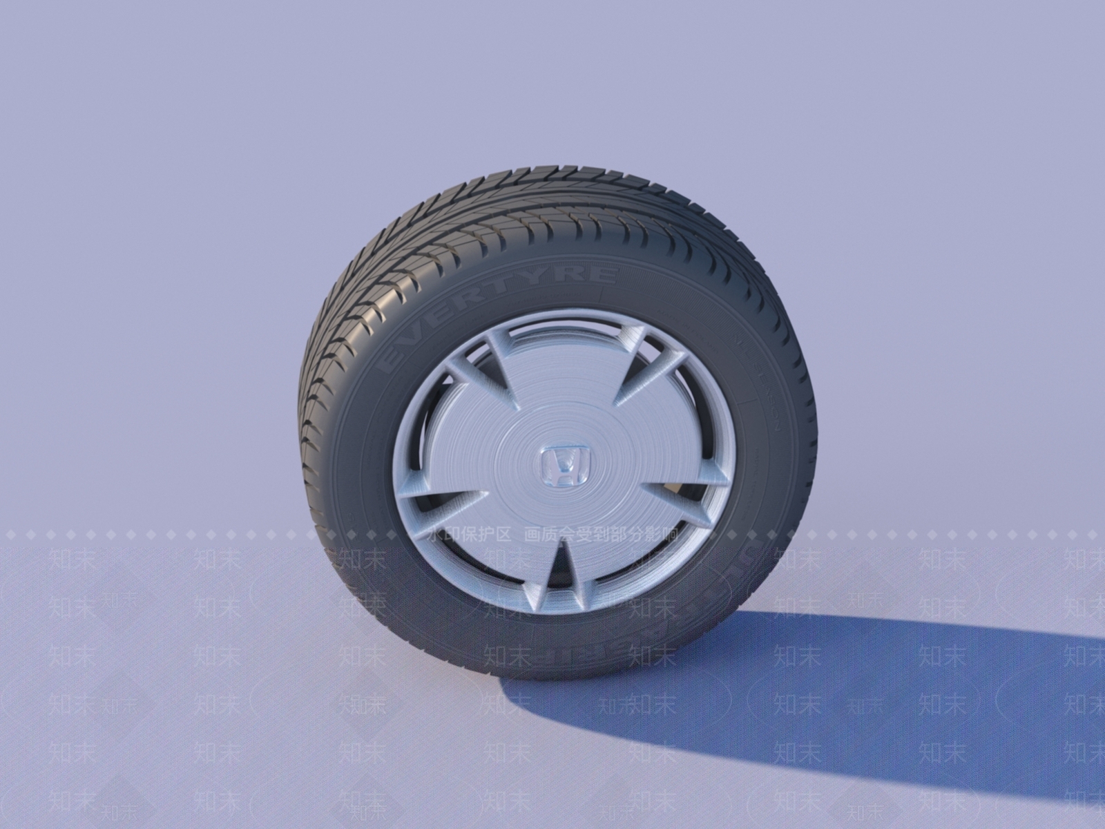 本田汽车车轮3D模型下载【ID:1151724244】