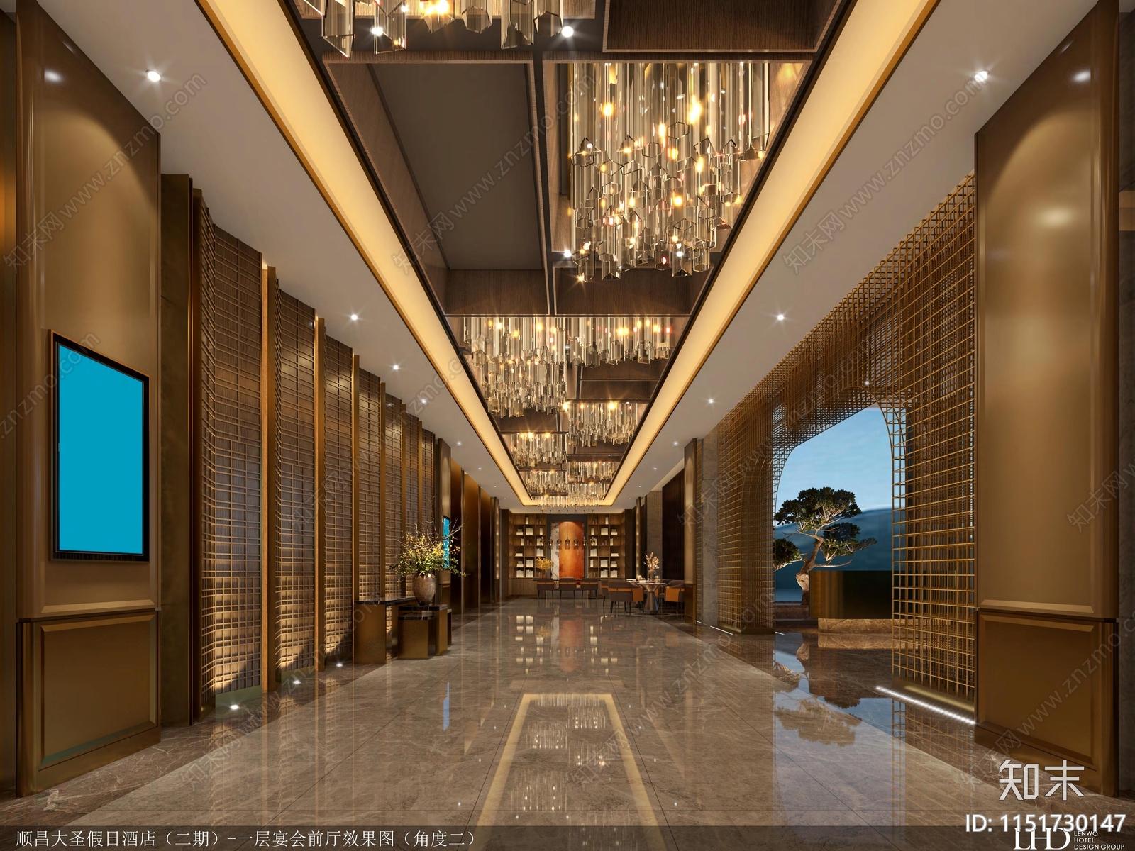 LHD顺昌大圣假日酒店建筑cad施工图下载【ID:1151730147】