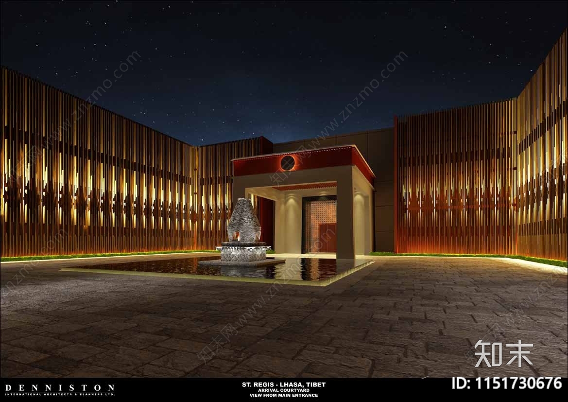 Denniston丹尼斯顿瑞吉度假酒店建筑cad施工图下载【ID:1151730676】