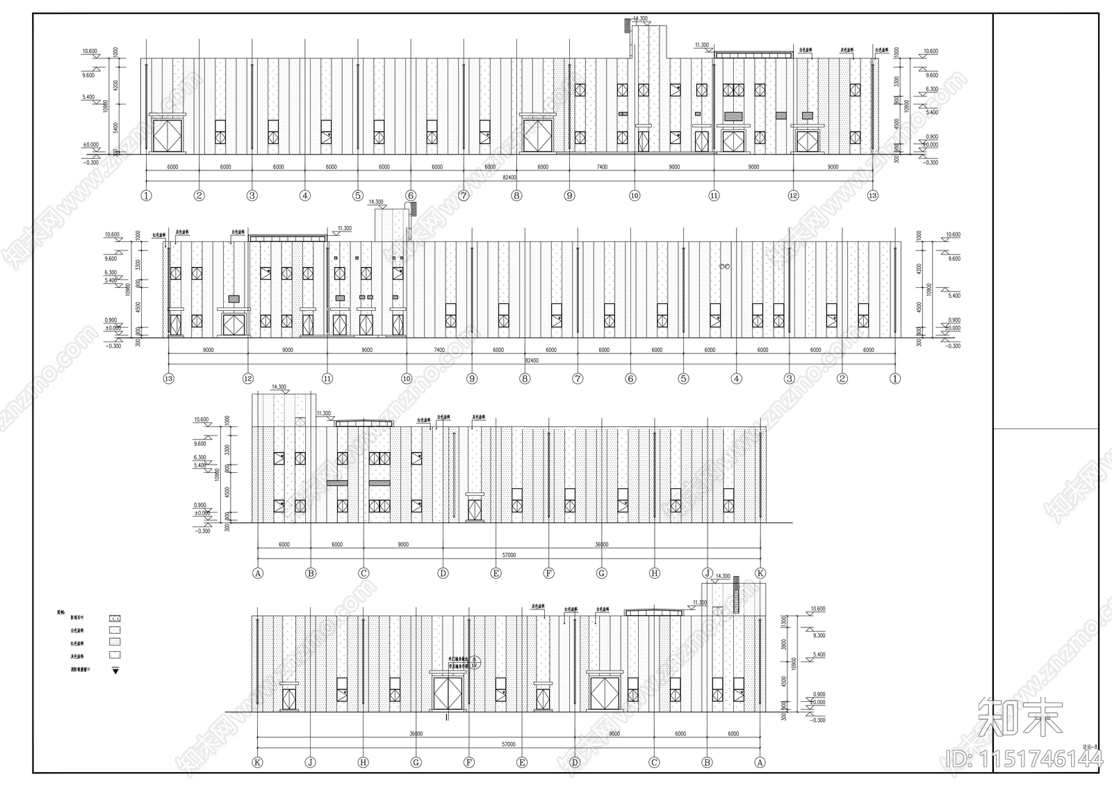 工业动力站建筑cad施工图下载【ID:1151746144】