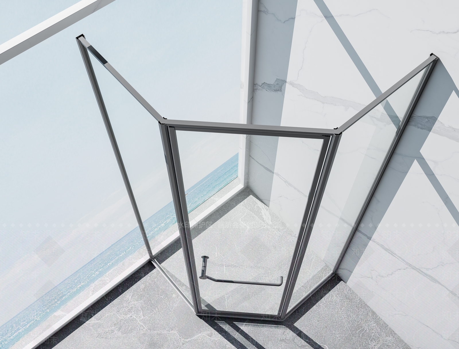 淋浴房3D模型下载【ID:1151747014】