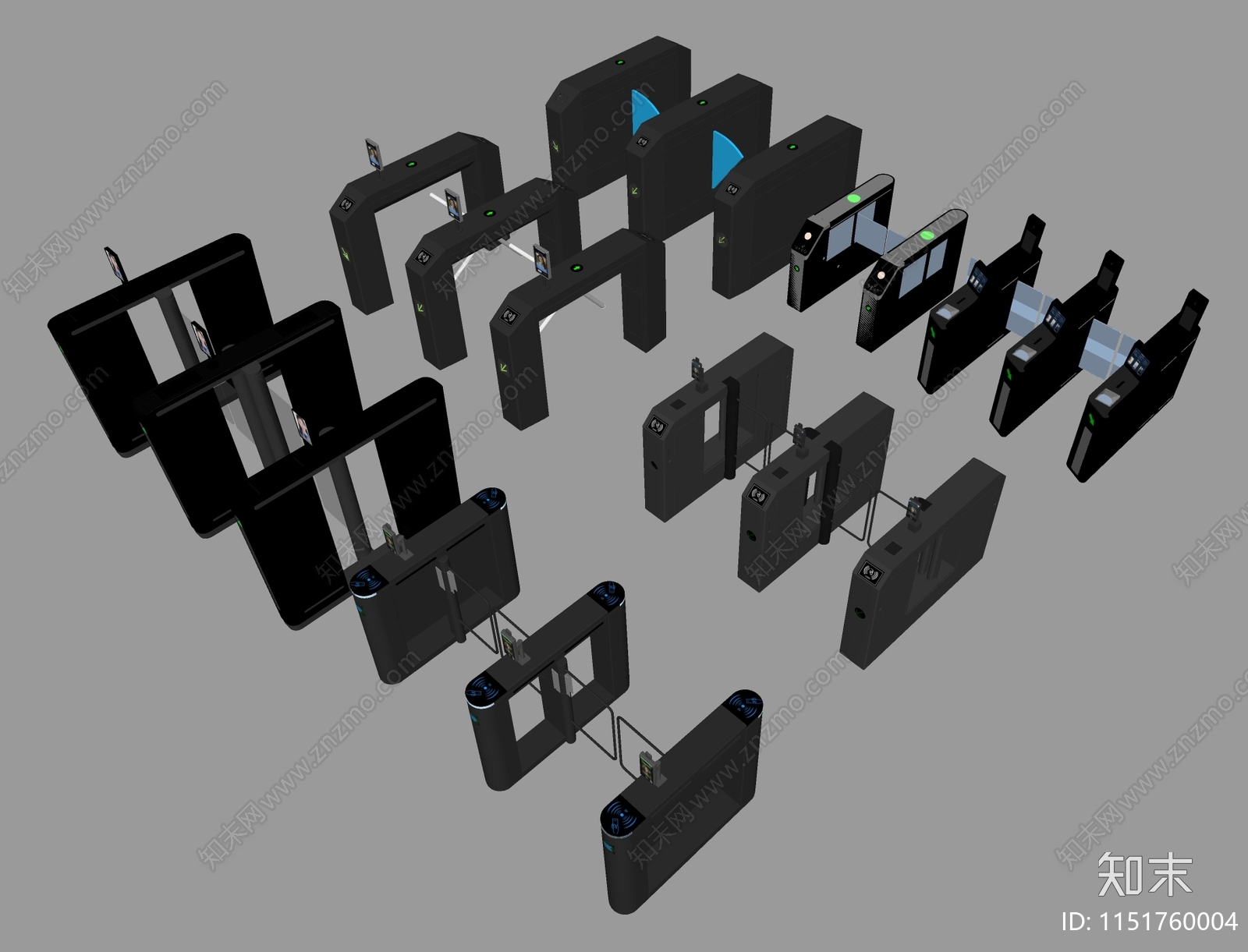 门禁机SU模型下载【ID:1151760004】