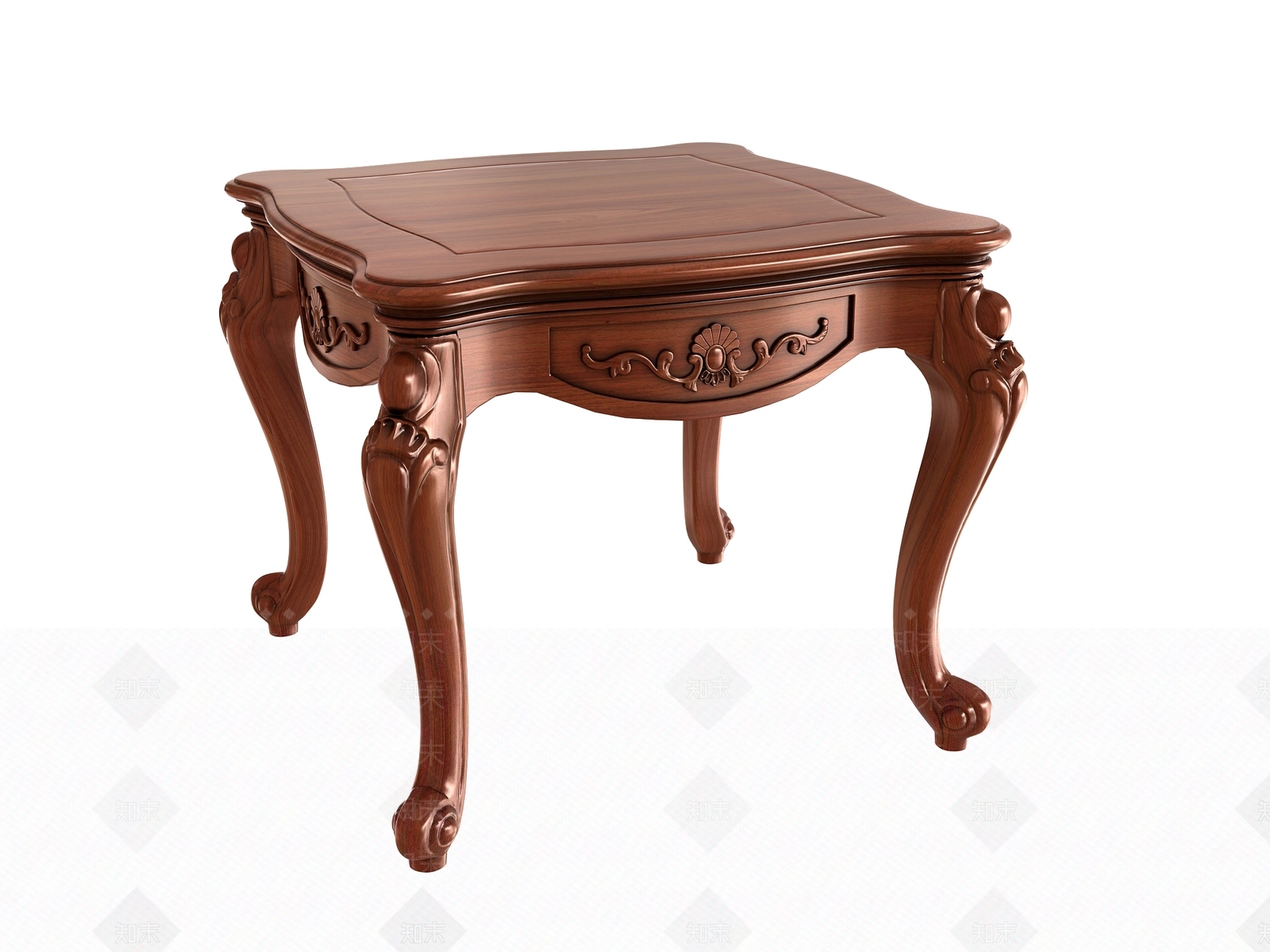 欧式小方几3D模型下载【ID:1151761925】