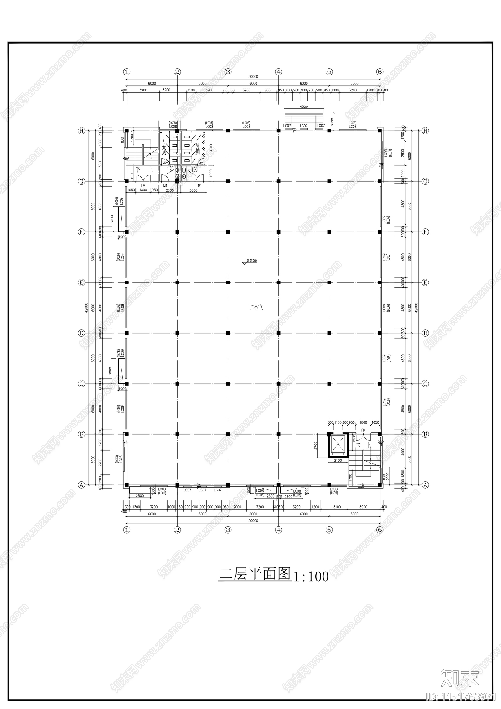 医药厂房设计图cad施工图下载【ID:1151763971】