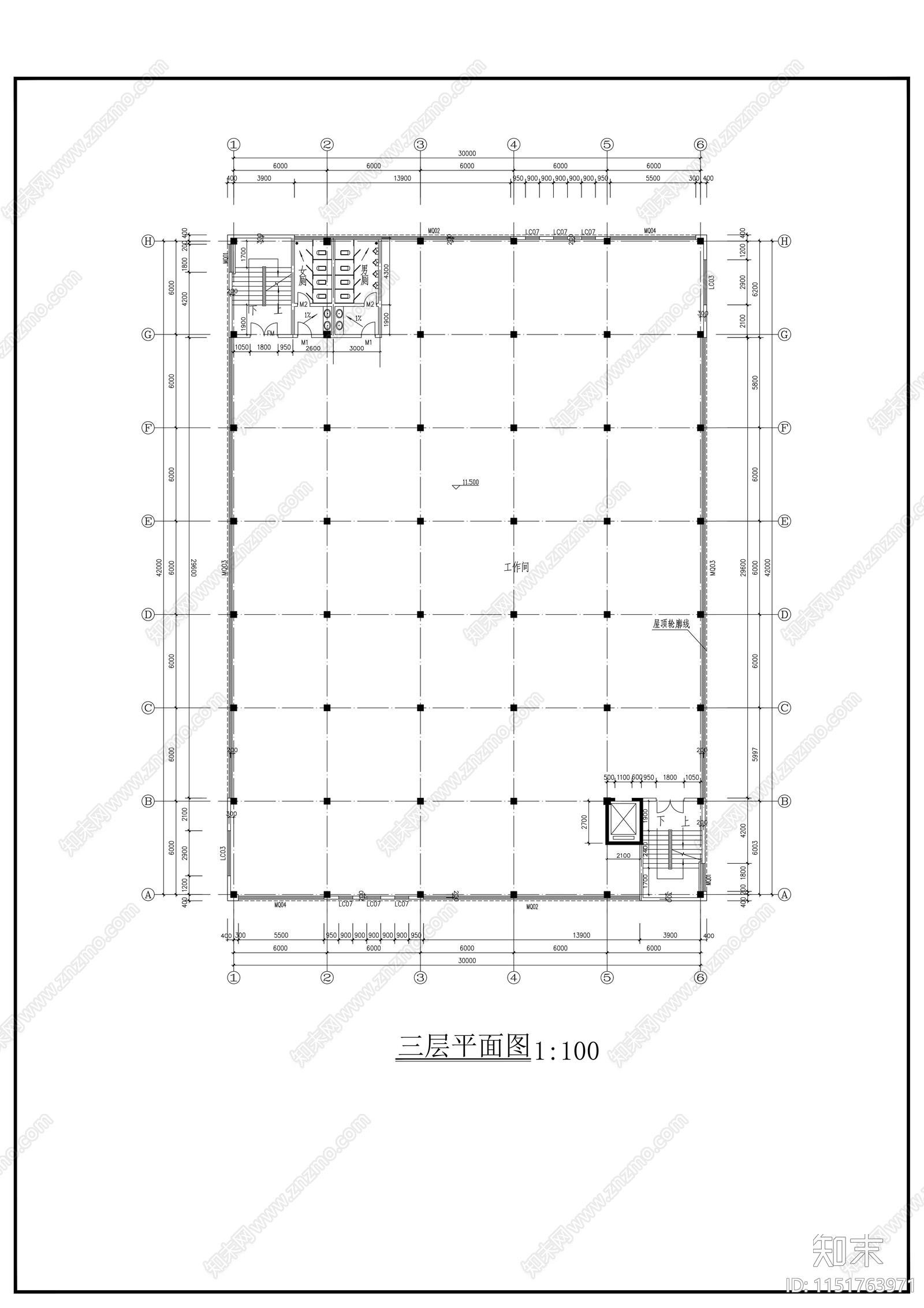 医药厂房设计图cad施工图下载【ID:1151763971】