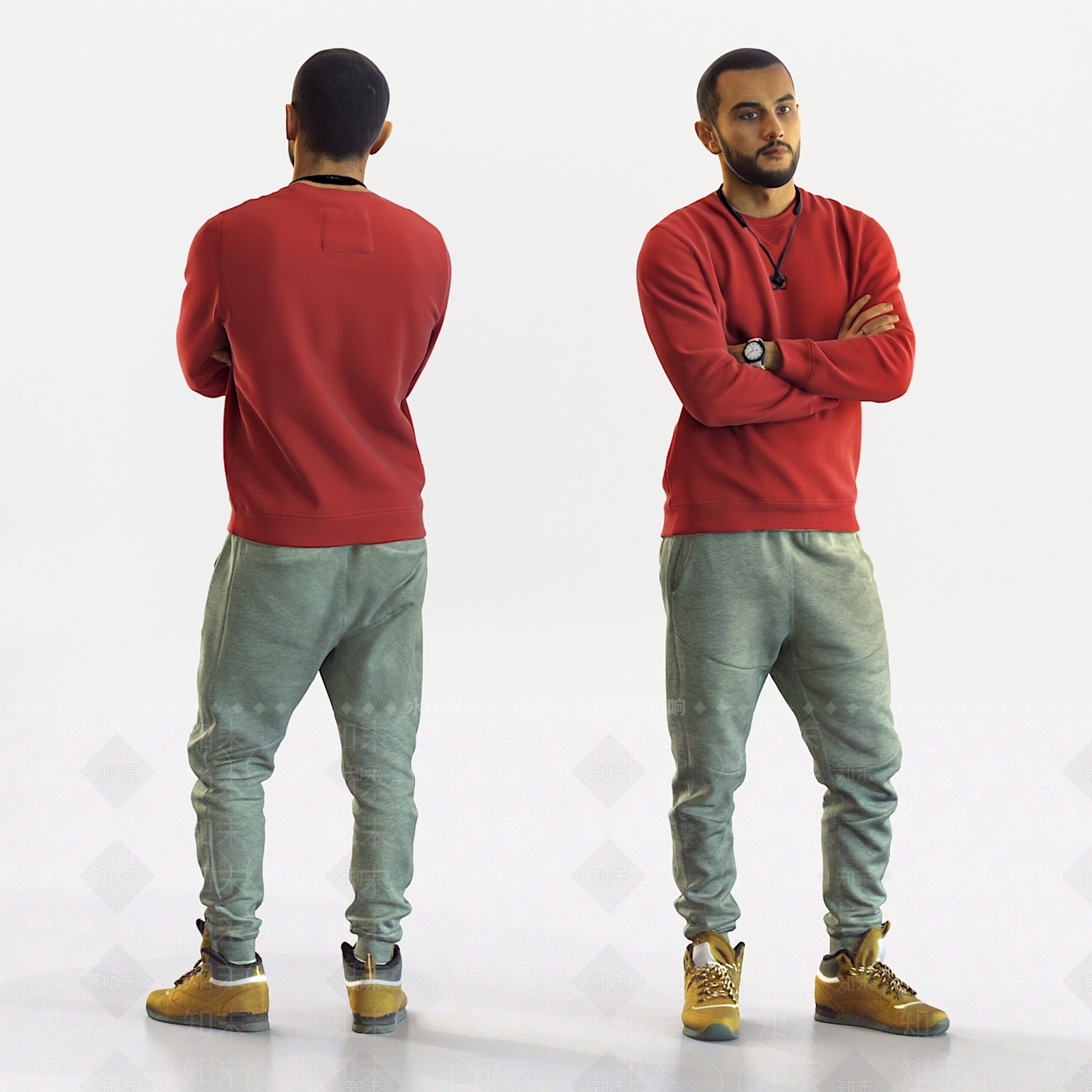 职业男性人物3D模型下载【ID:1151783296】