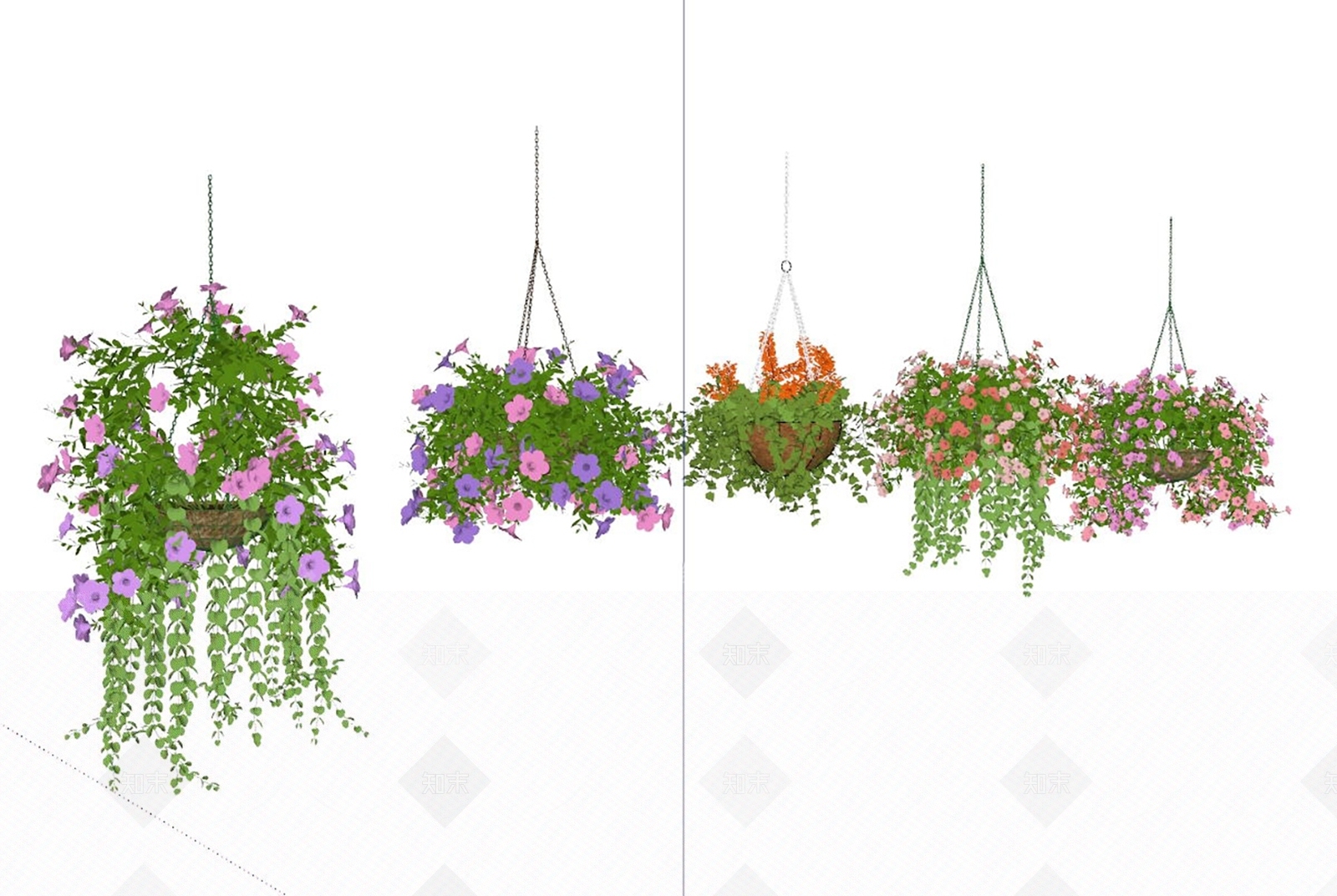 吊篮SU模型下载【ID:1151787601】