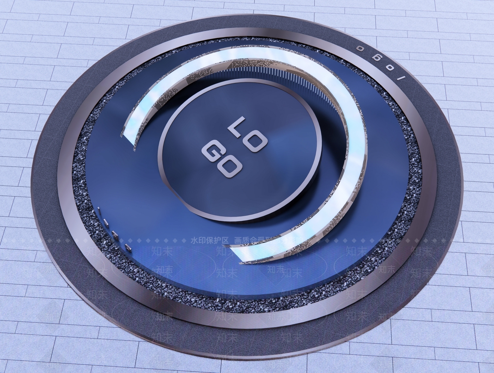 现代水景3D模型下载【ID:1151802847】