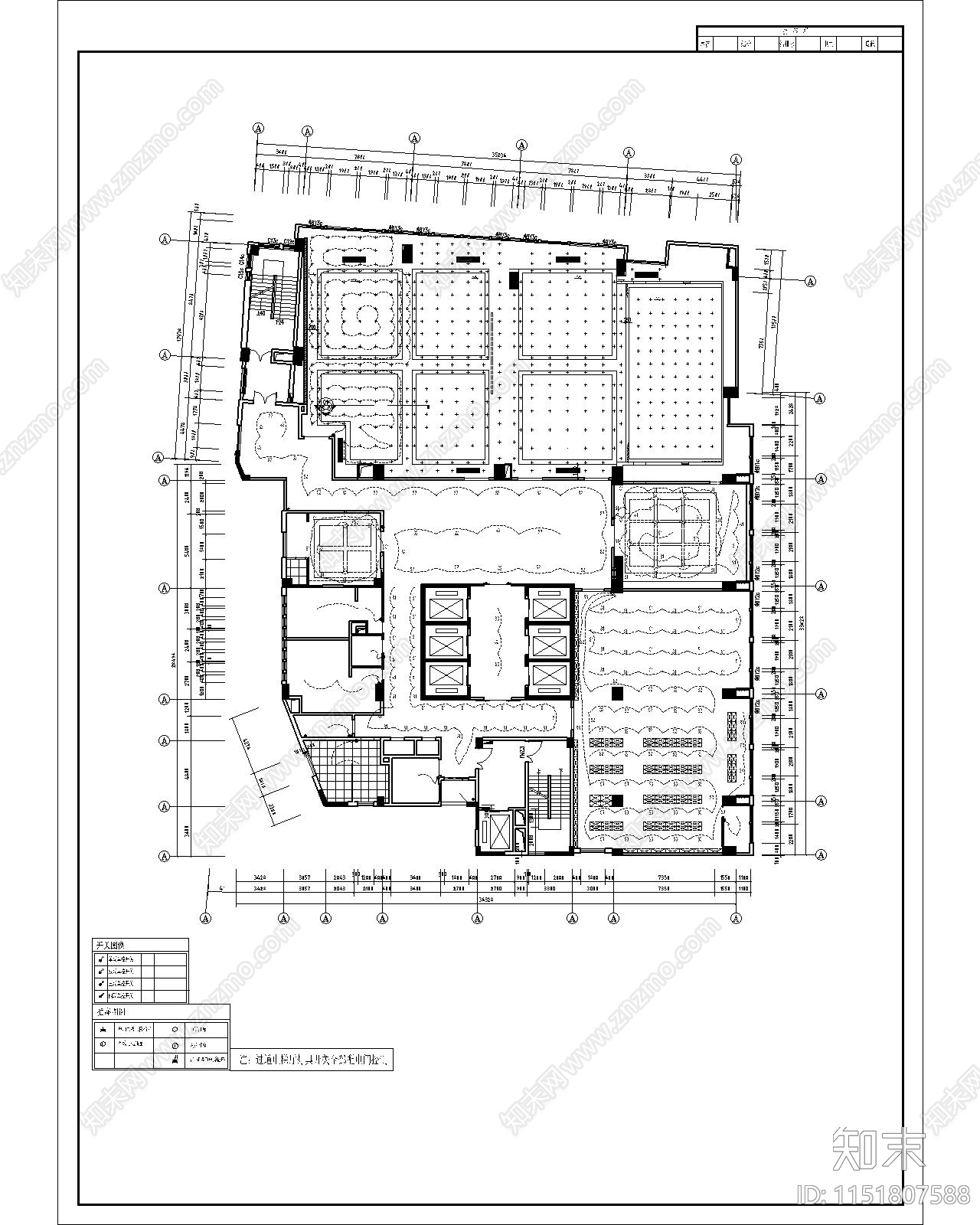 医院建筑cad施工图下载【ID:1151807588】