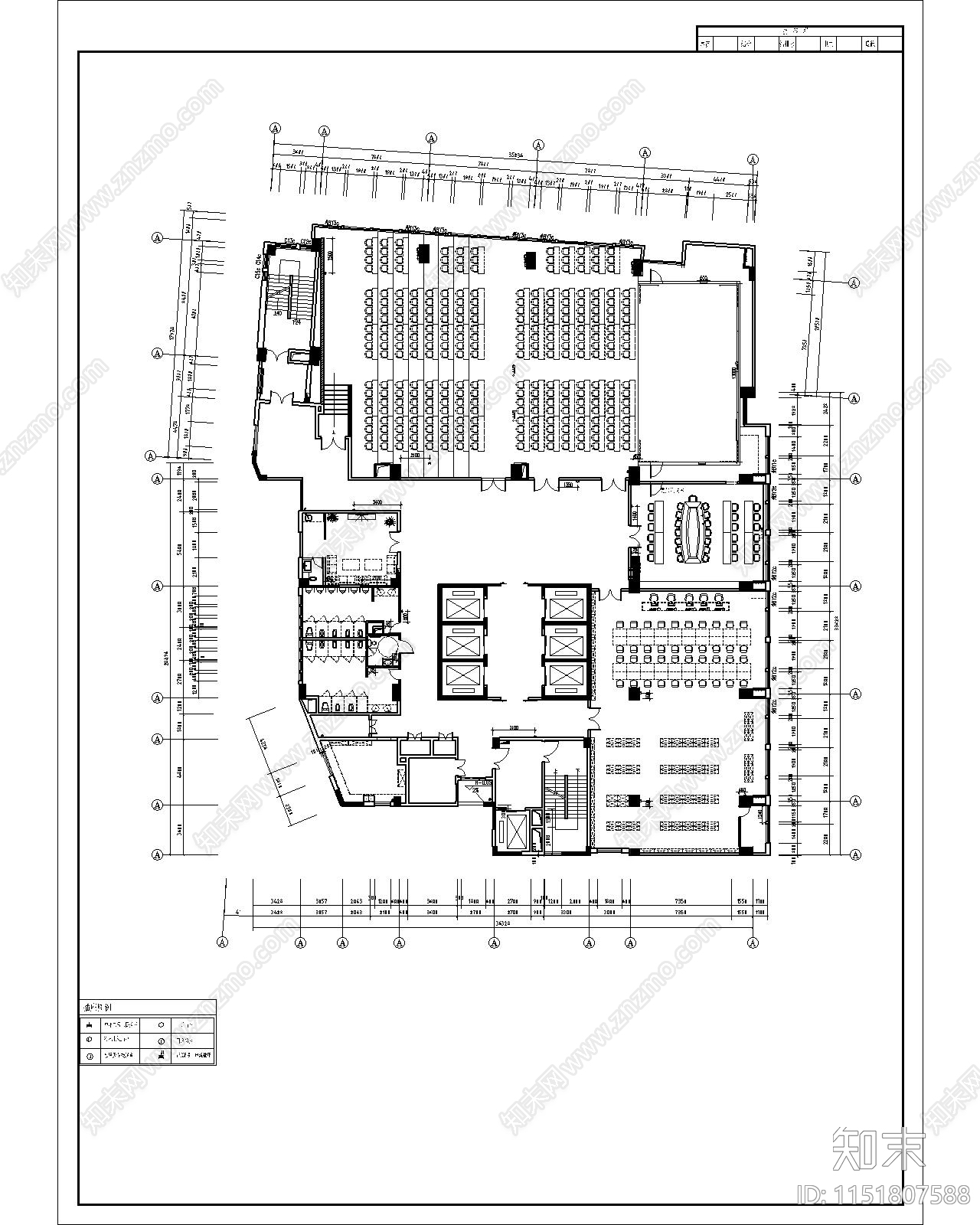 医院建筑cad施工图下载【ID:1151807588】