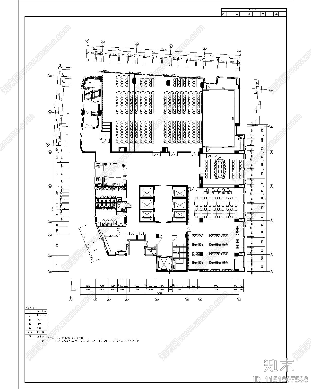 医院建筑cad施工图下载【ID:1151807588】