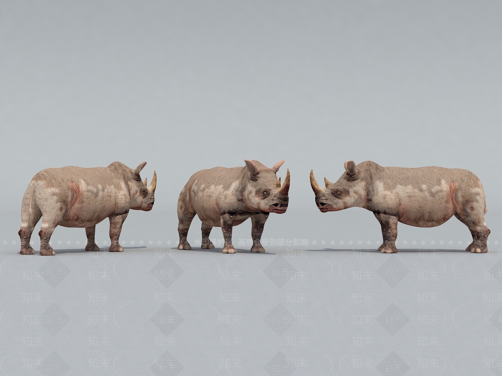 犀牛3D模型下载【ID:1151823826】